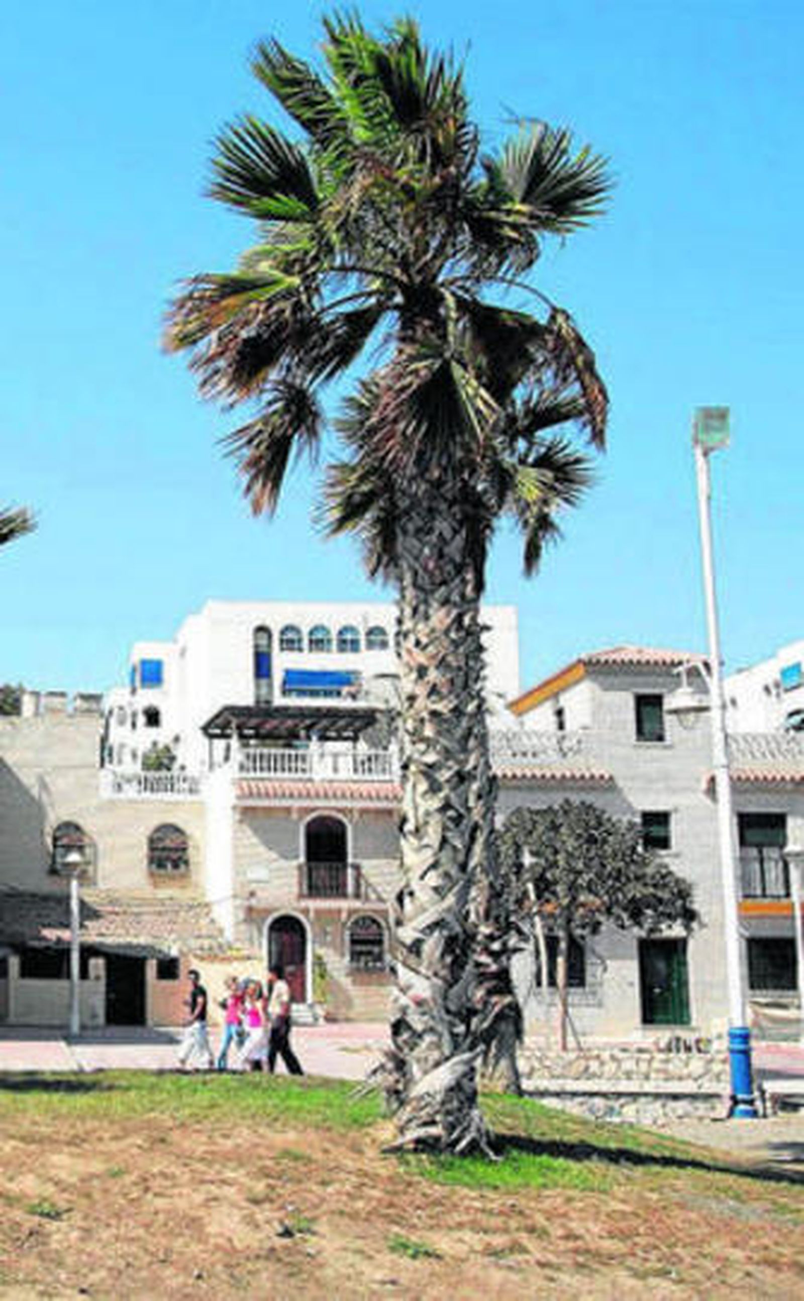 Casa de la barriada malagueña de El Palo.