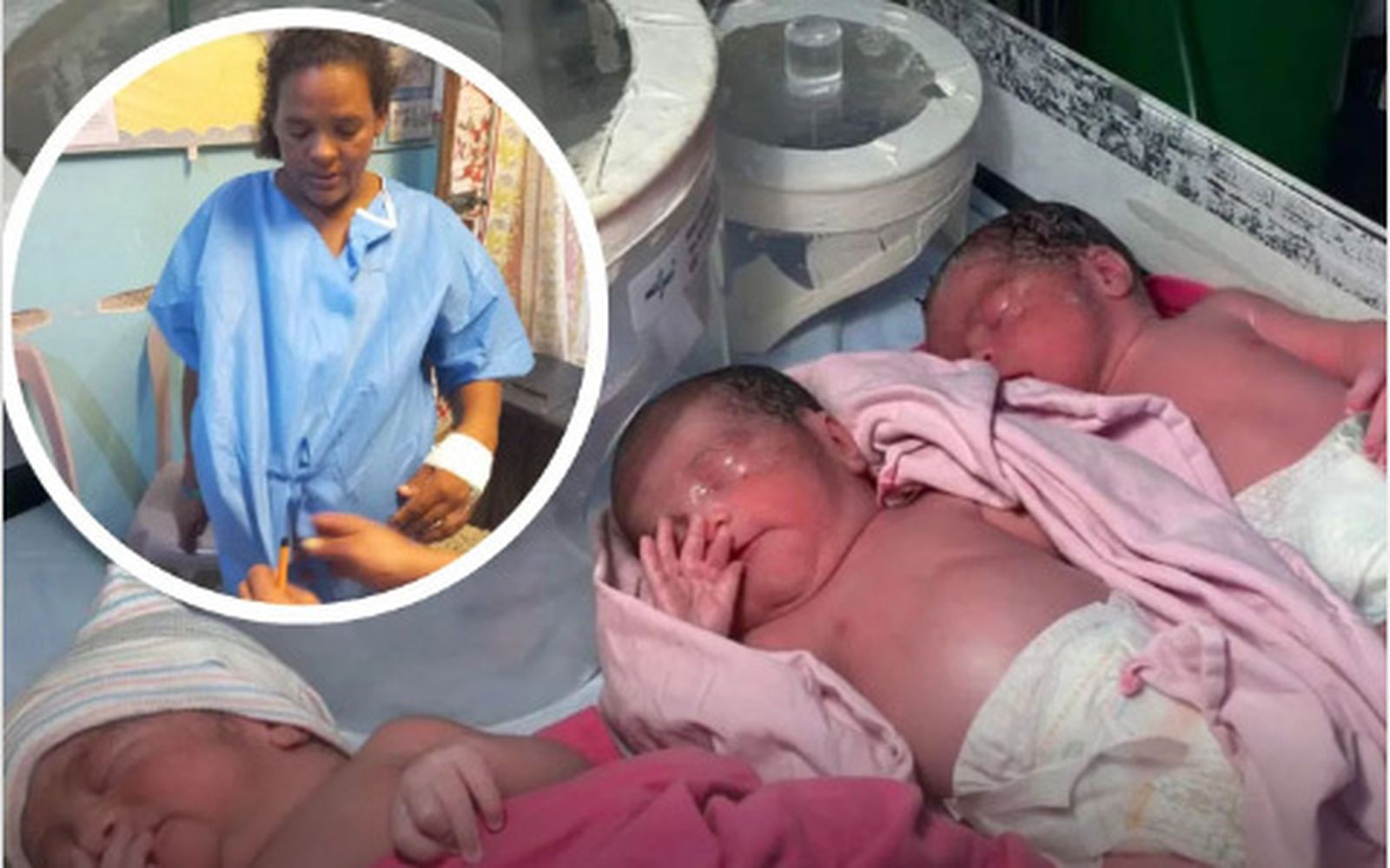 La hondureña Juana Mencía da a luz trillizos y aumenta a once su número de hijos