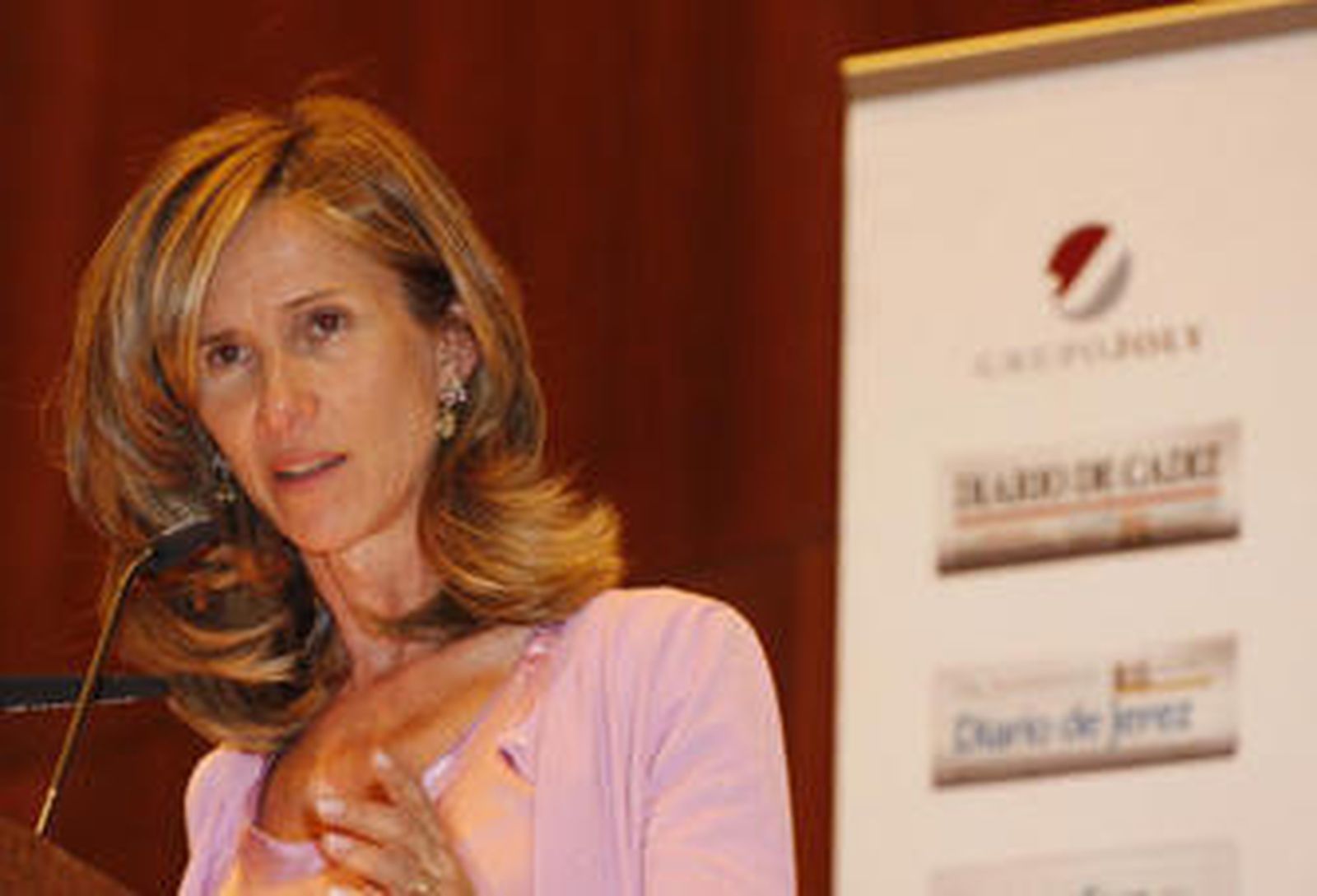 La ministra Garmendia, en el Foro Joly