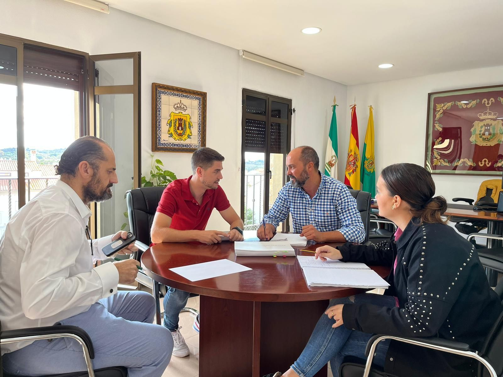 Reunión de los Presupuestos Municipales de 2023.