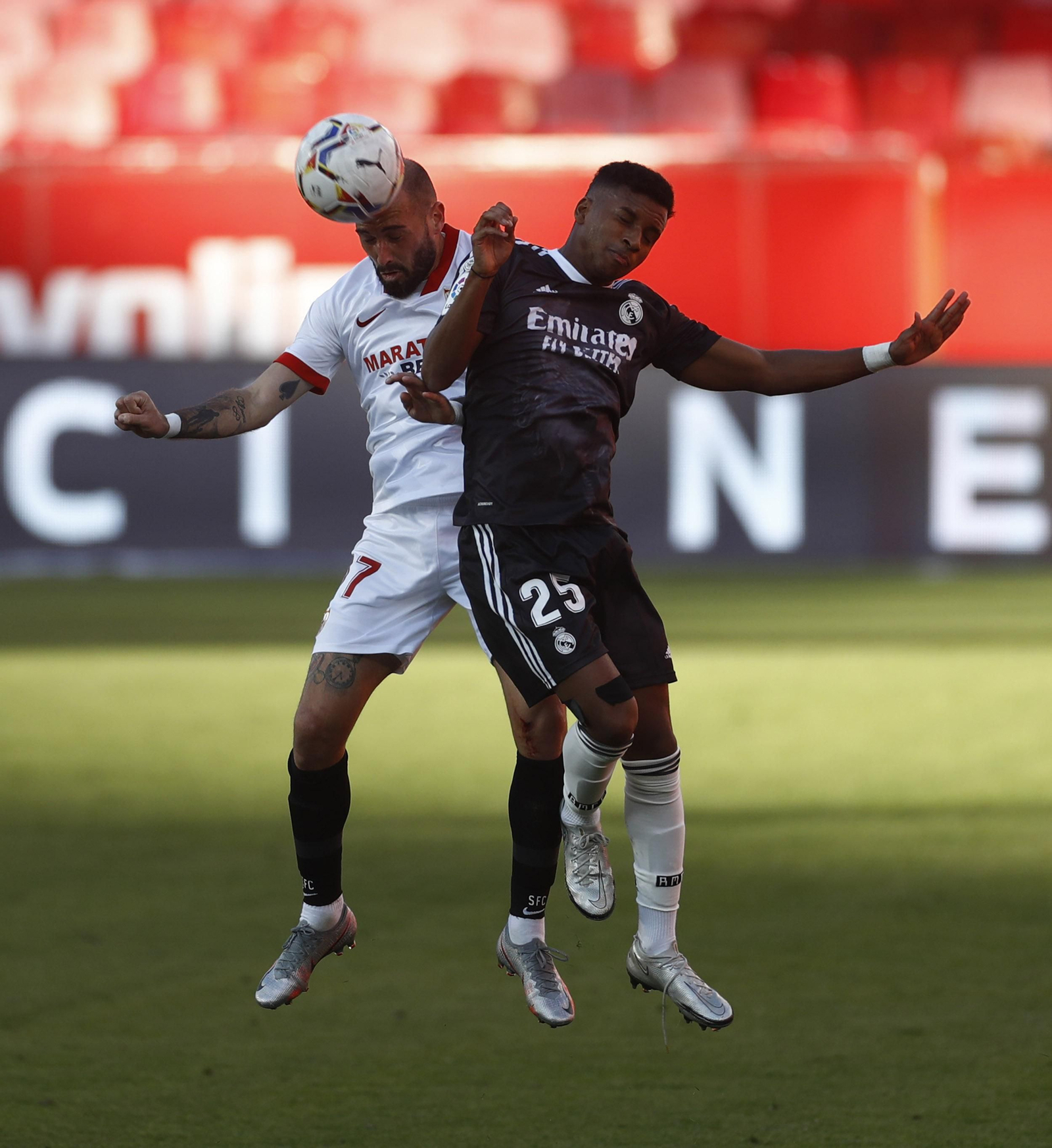 Las imágenes del Sevilla -Real Madrid