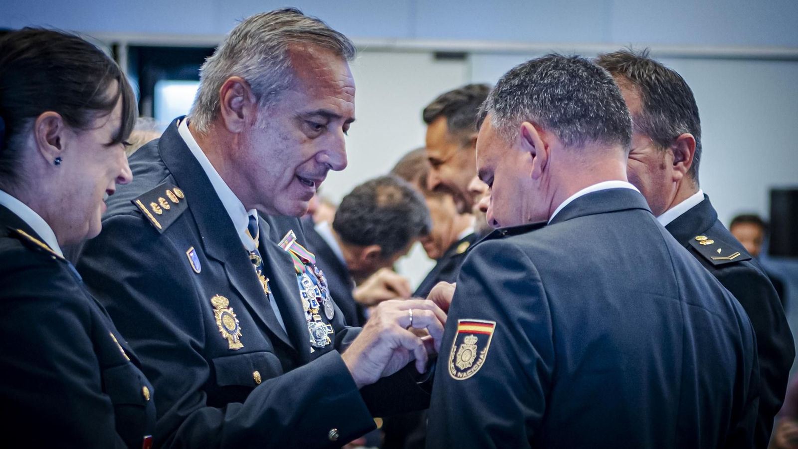 Las imágenes de la celebración del acto del Día de la Policía Nacional en Cádiz.
