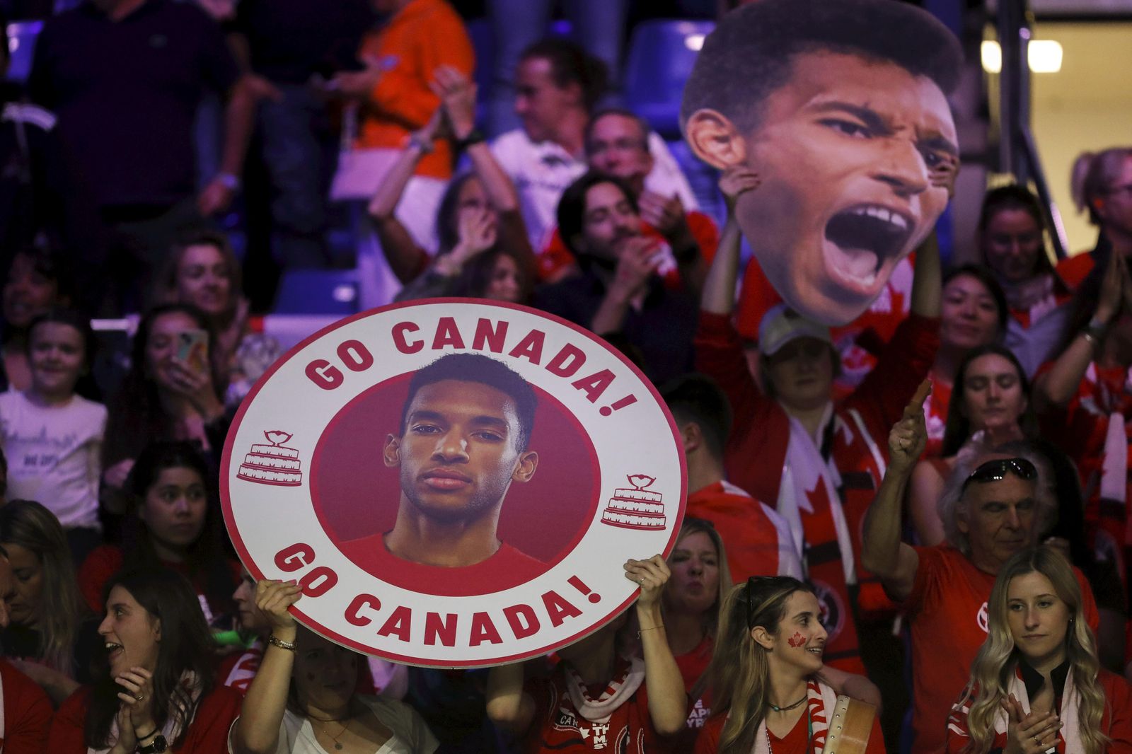 Felix Auger Aliassime - Lorenzo Musetti de la Copa Davis de Málaga