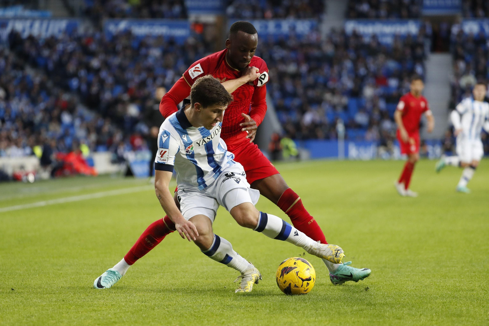 Las fotos del Real Sociedad-Sevilla de Liga