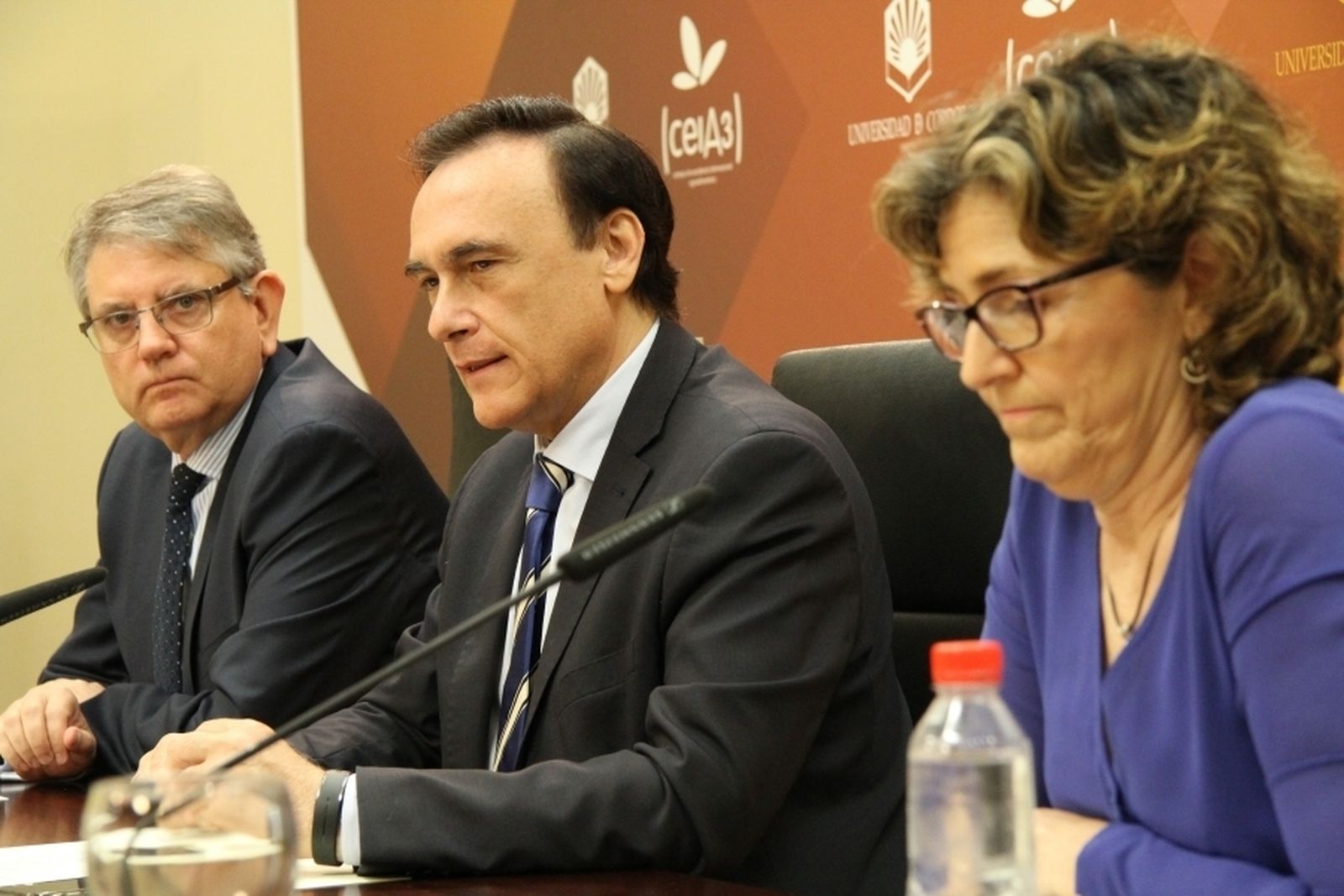 Lorenzo Salas Morera, José Carlos Gómez Villamandos y María del Mar García Cabrera.