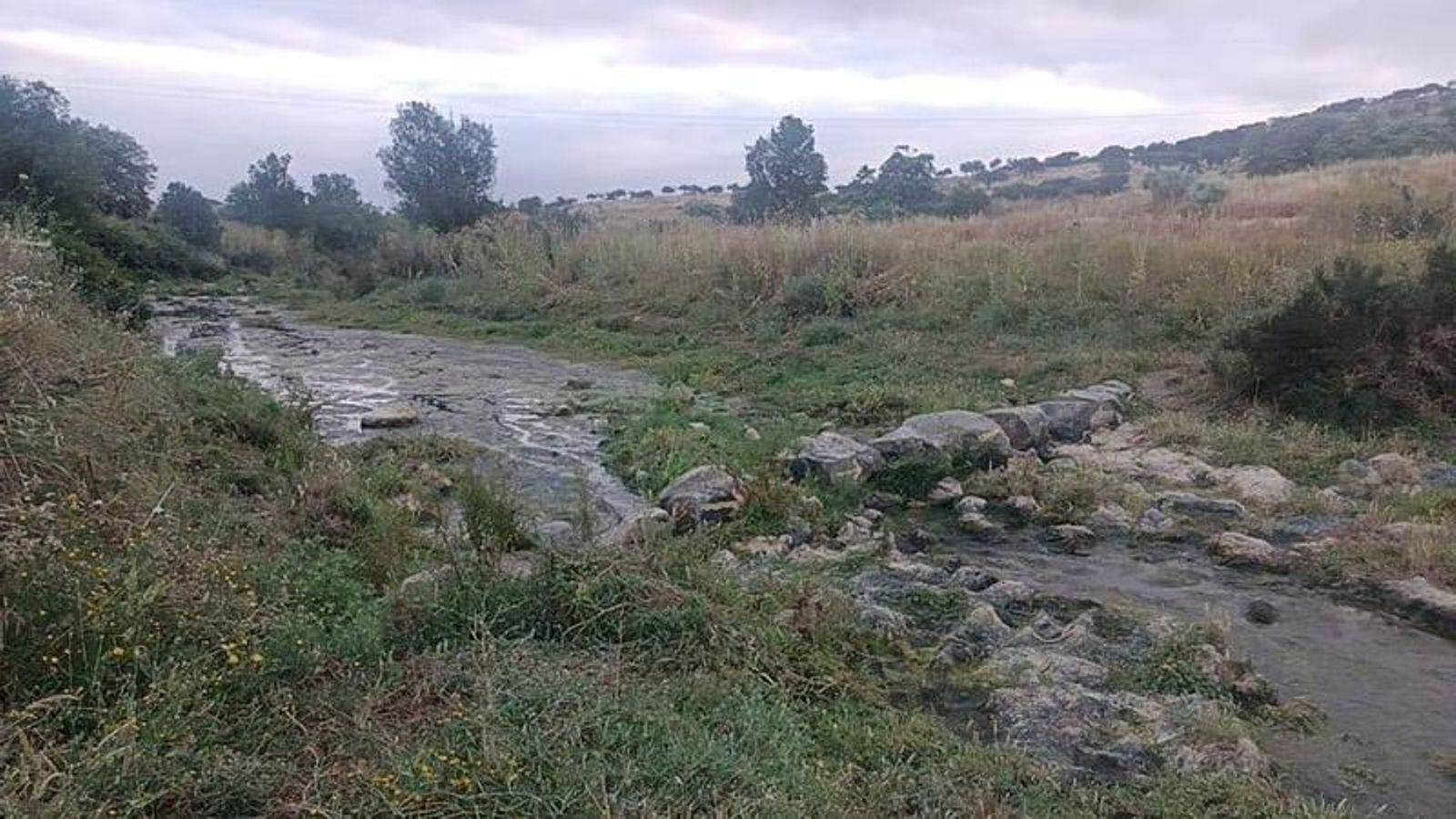 El paso del río Bodión.