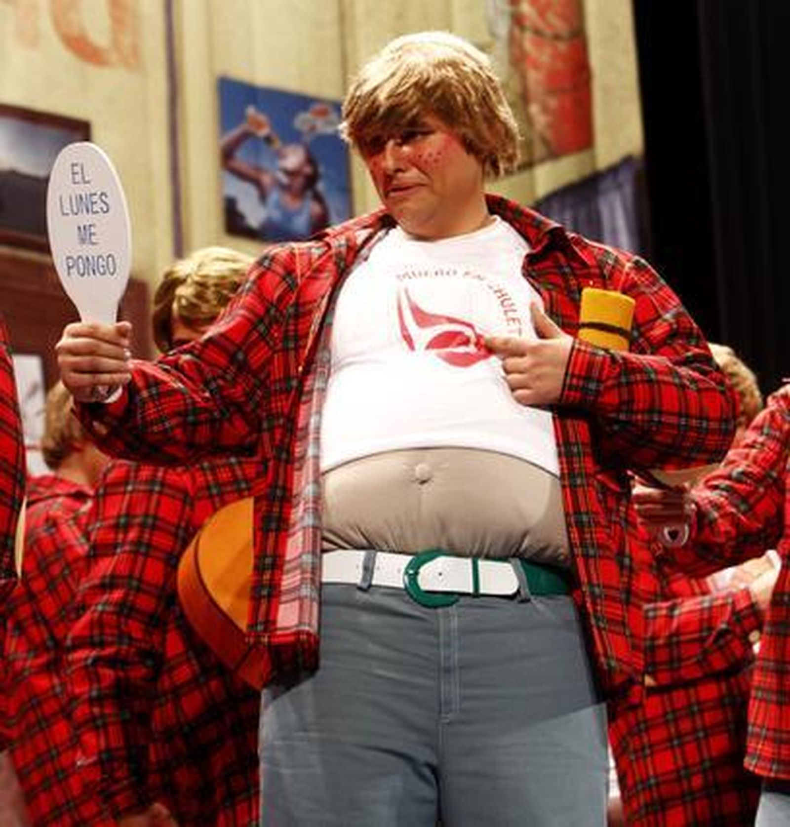 Chirigota 'El lunes me pongo'  Foto: Lourdes de Vicente