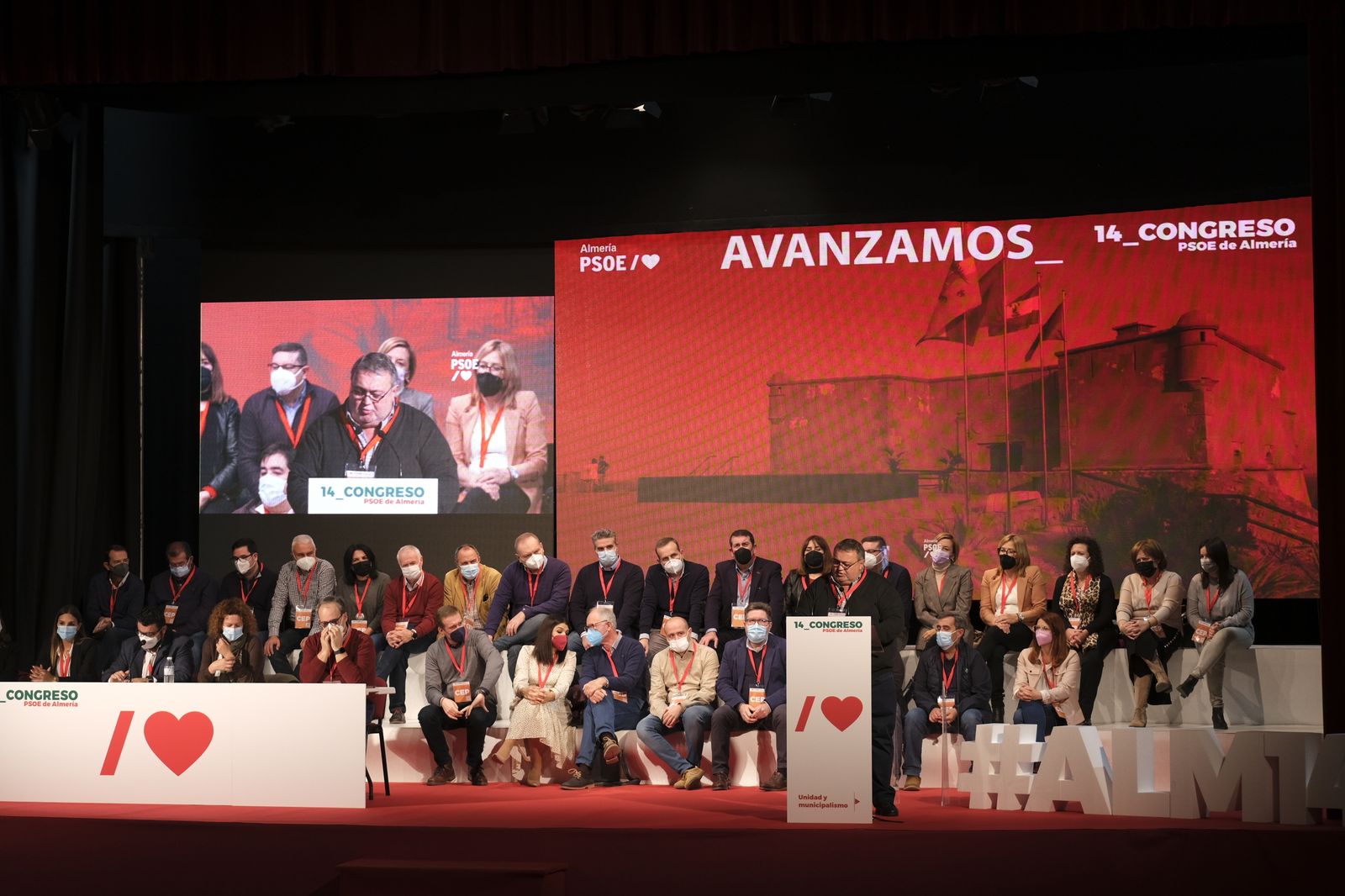 Imágenes del 14 Congreso Provincial PSOE de Almería. El Parador (Almería)