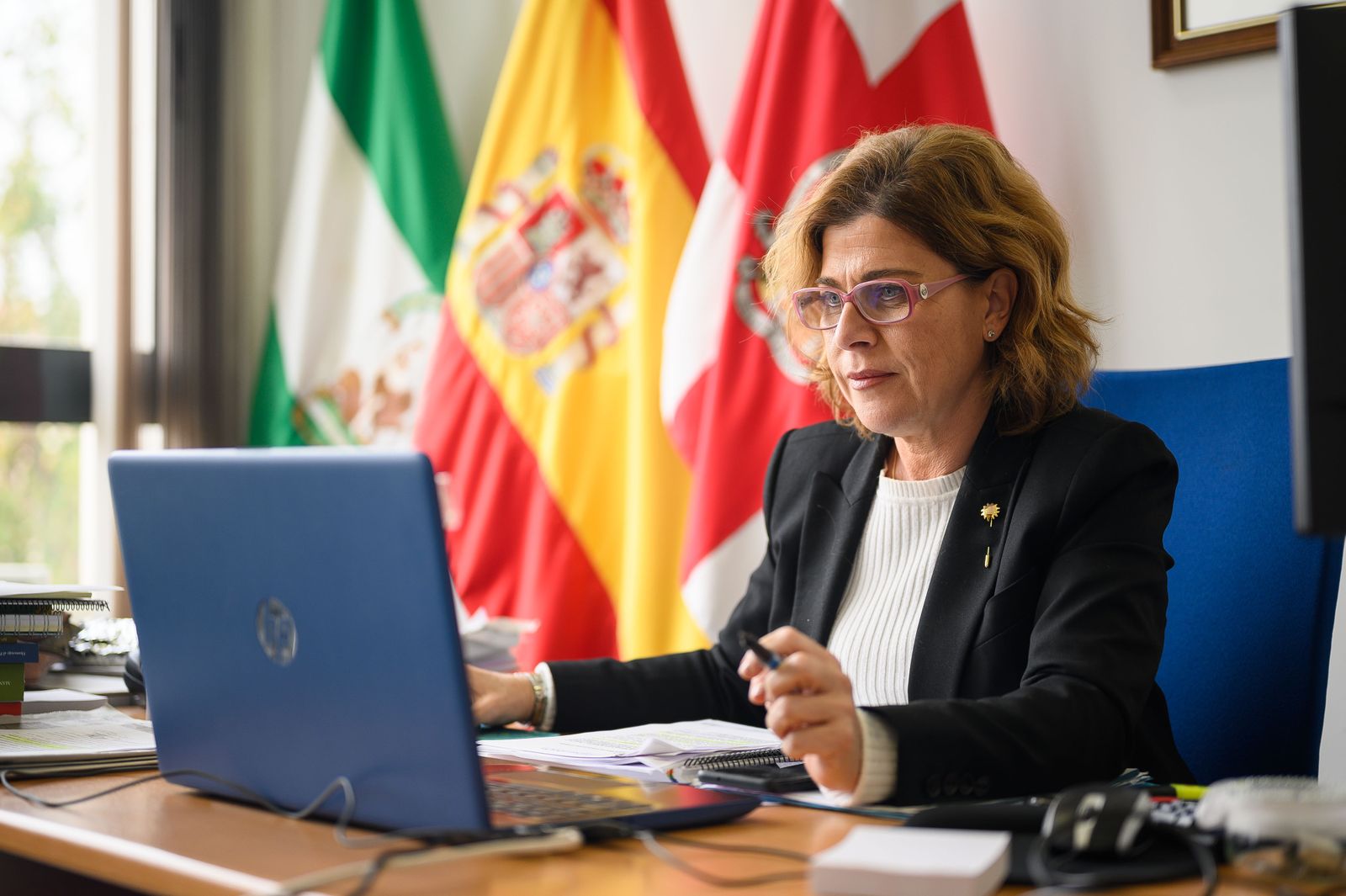 Paola Laynez, concejal del PP en el Ayuntamiento de Almería