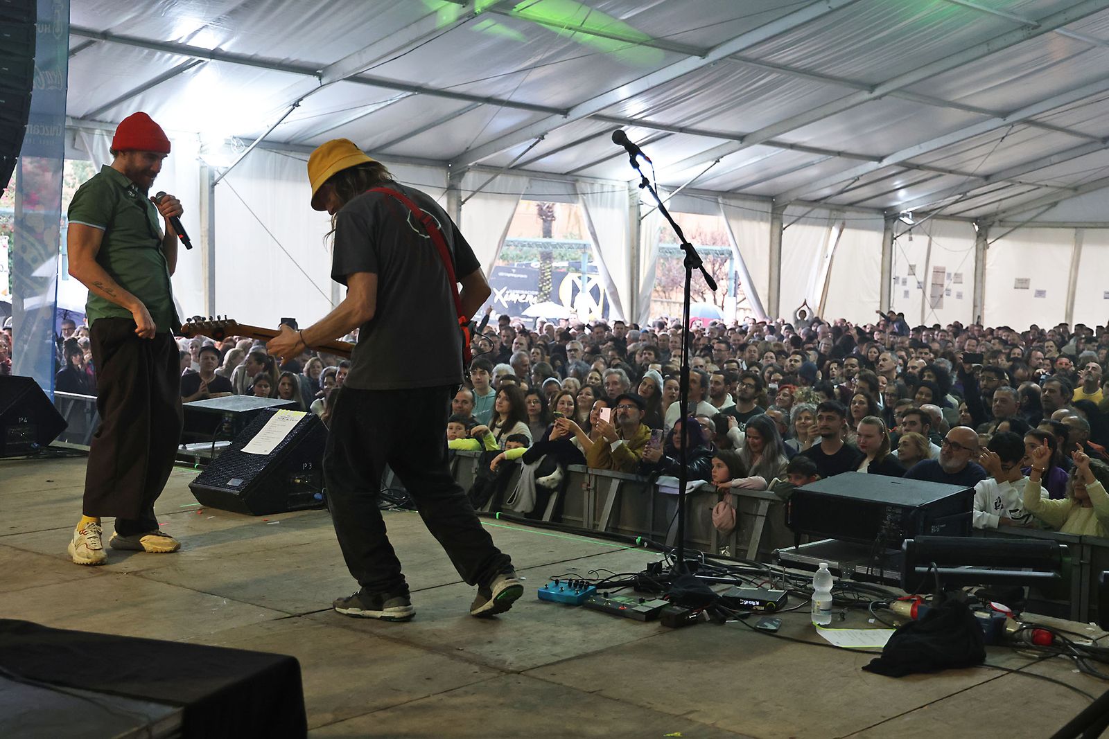 Imágenes del concierto de Macaco en el parque Alonso Sanchez