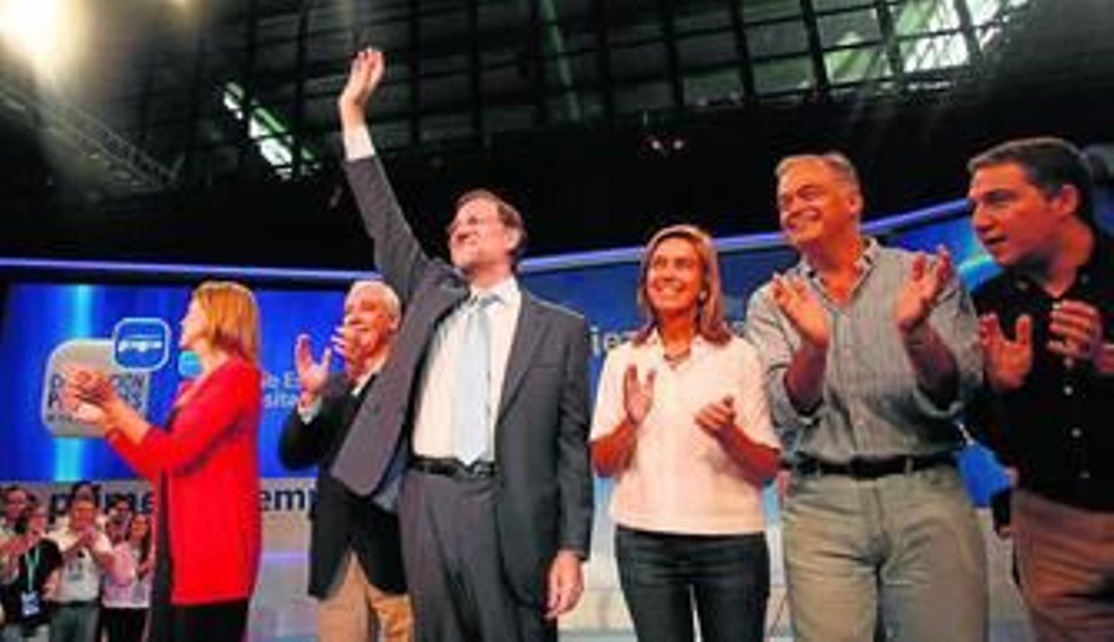 Rajoy, durante el último acto celebrado en Málaga.