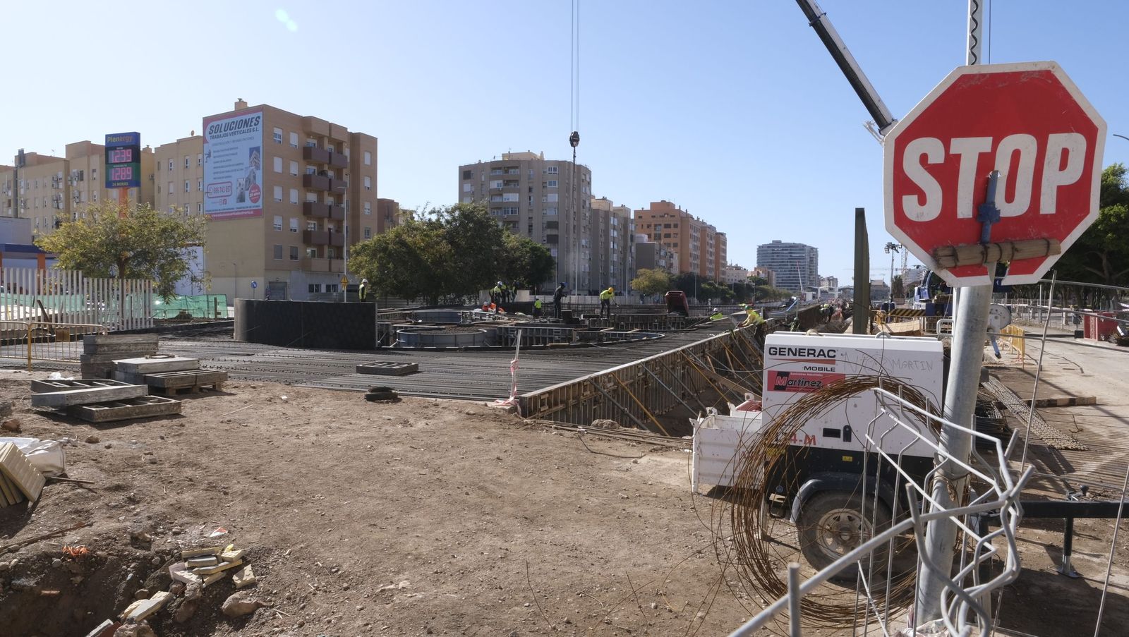 La llegada del AVE a Almería va tomando forma, en fotos