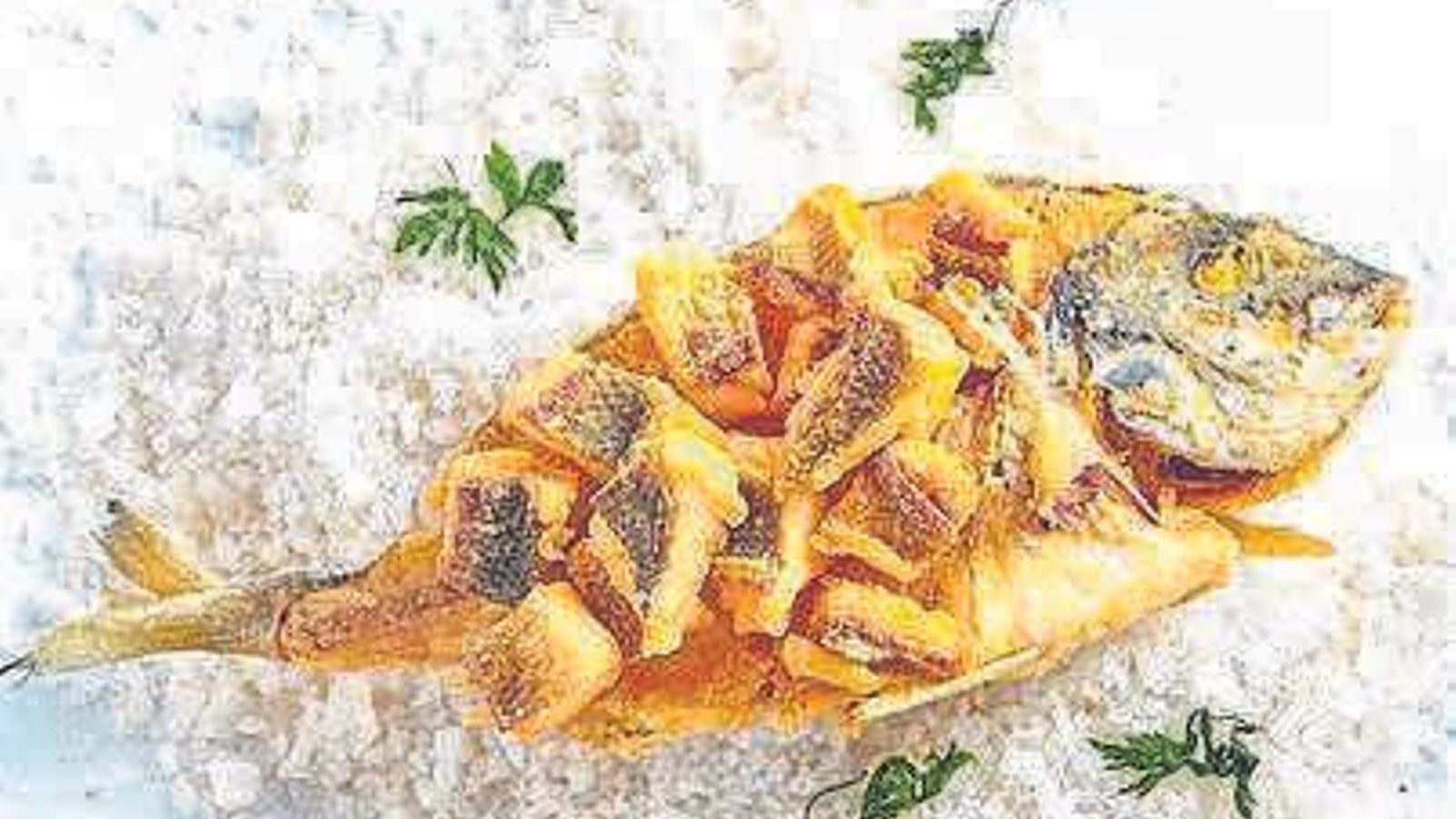 Dorada frita de El Faro