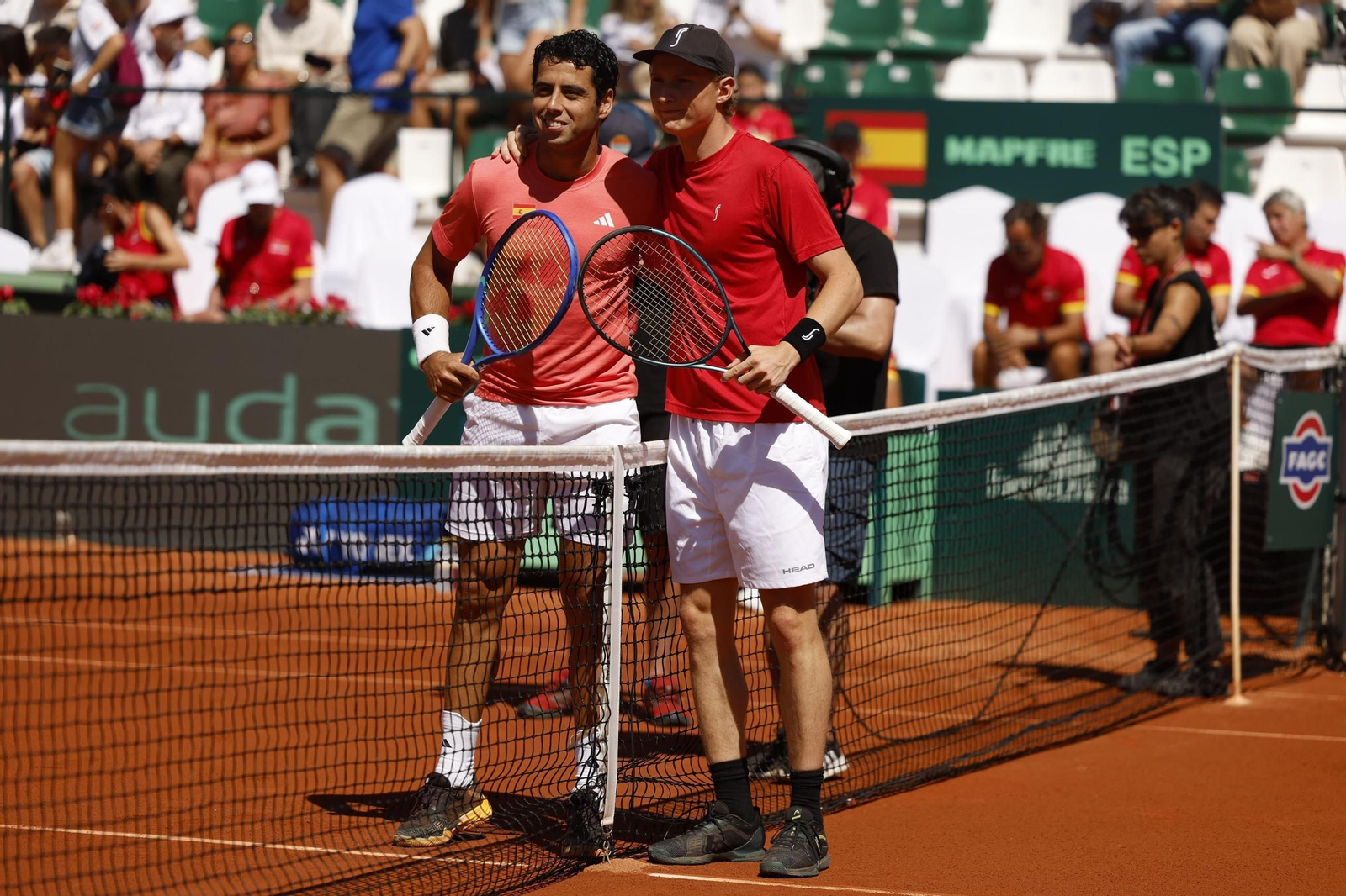 Jaume Munar pierde con Elmer Moller en la Copa Davis en Marbella