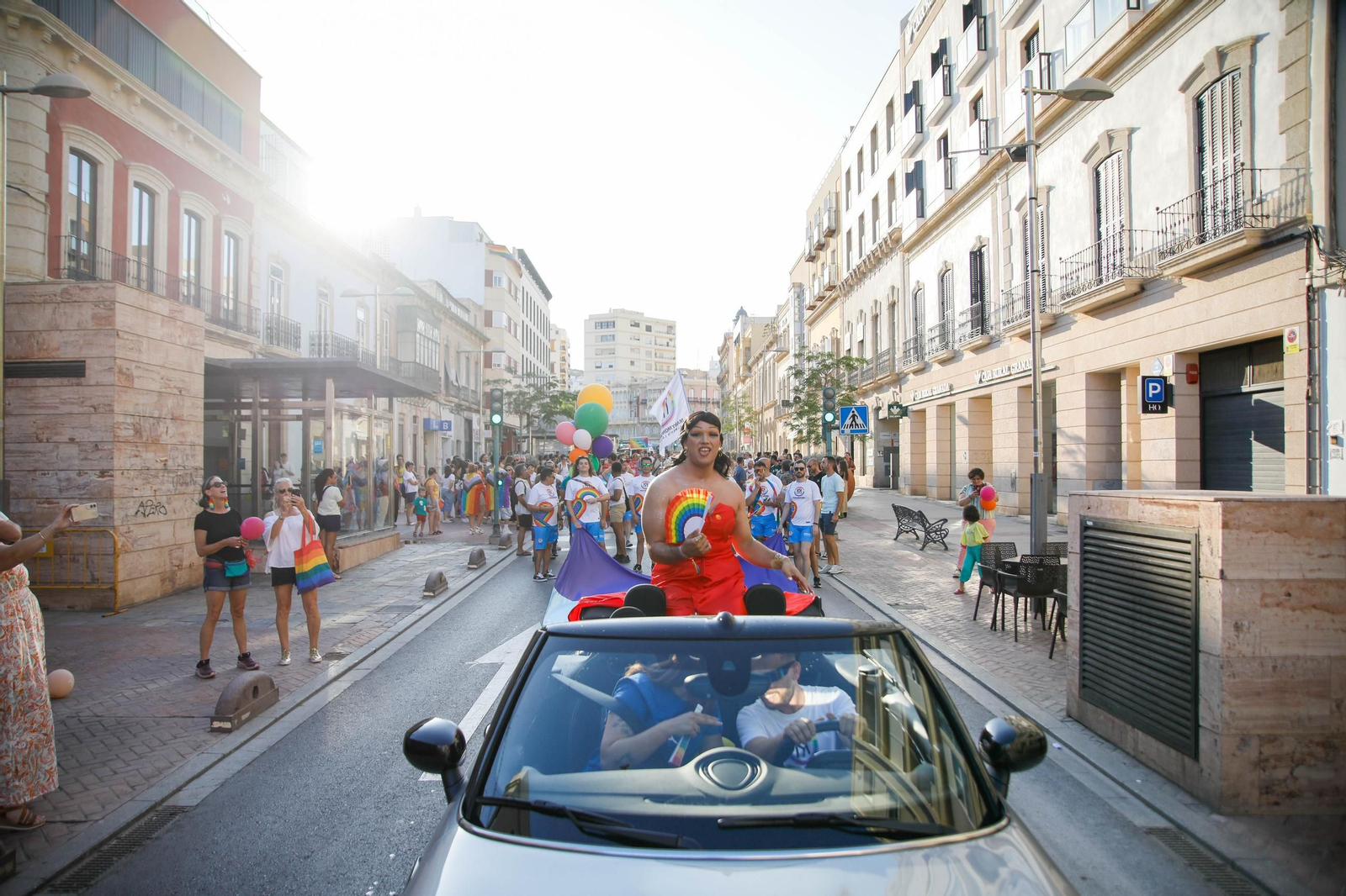 Las imágenes del Orgullo LGTBI en Almería