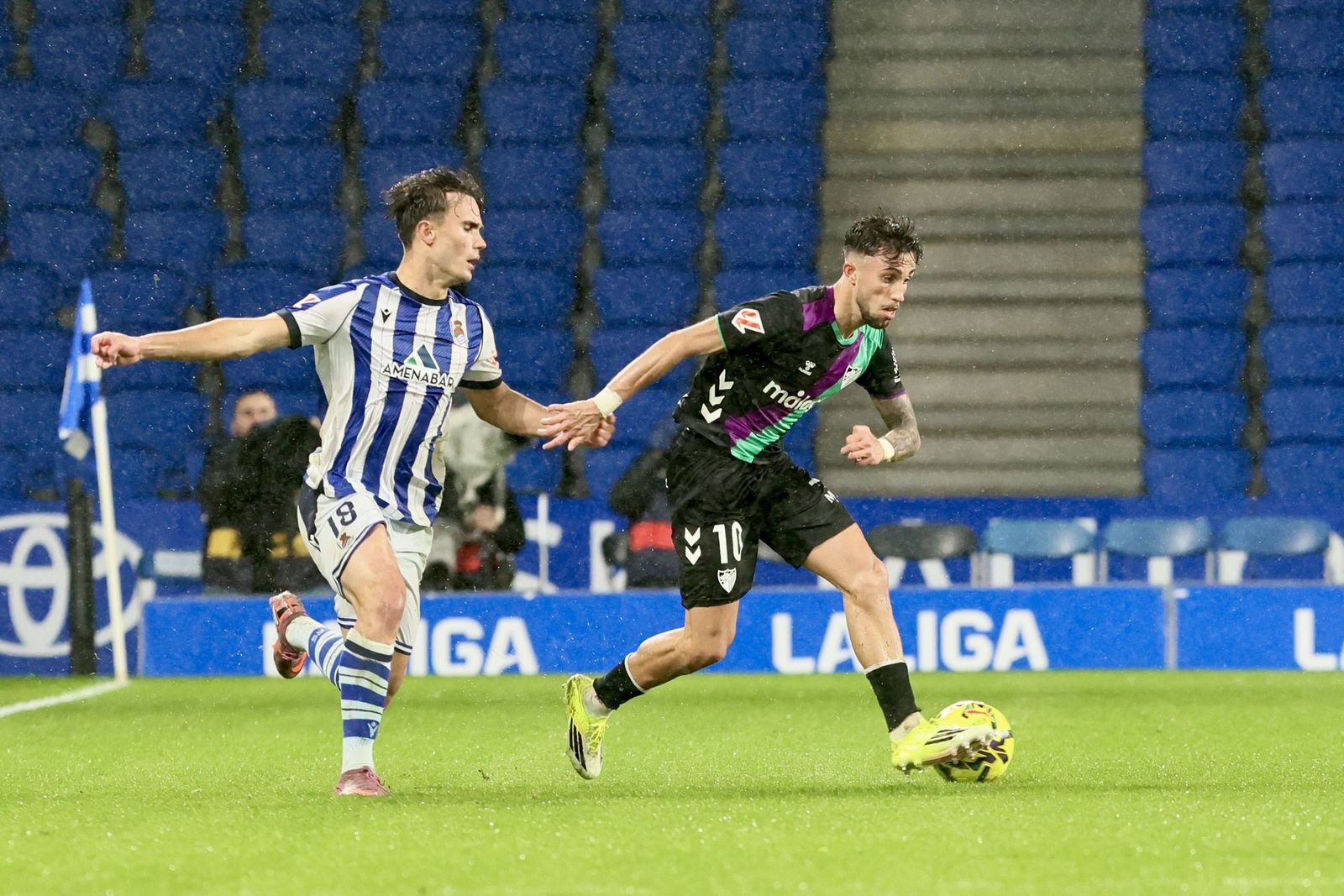 Real Sociedad-Málaga CF, en fotos