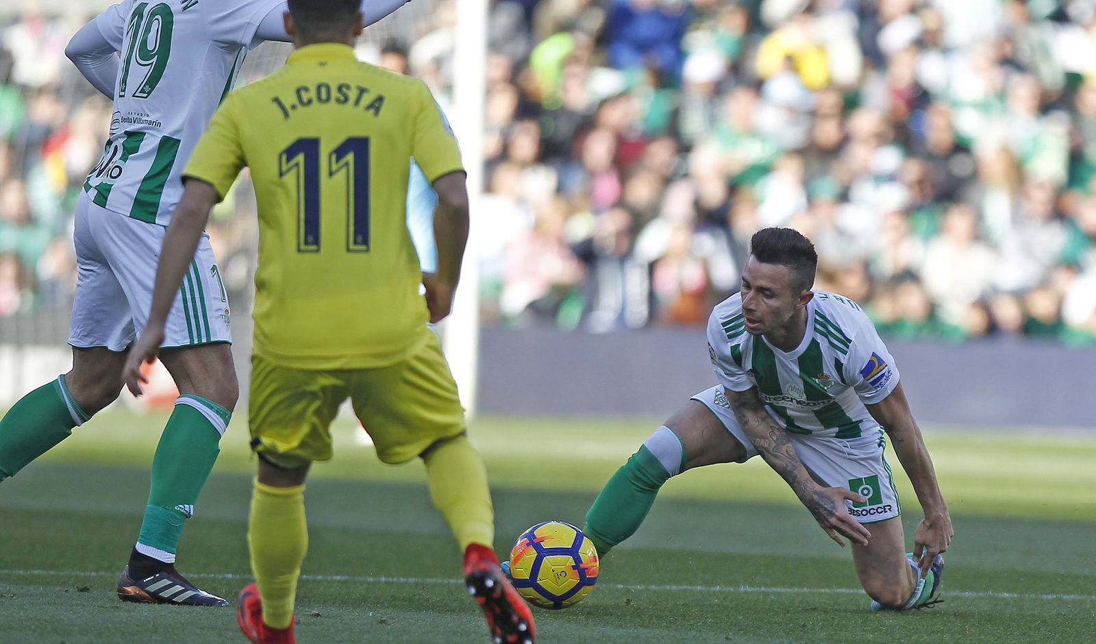 El Real Betis-Villarreal, en imágenes