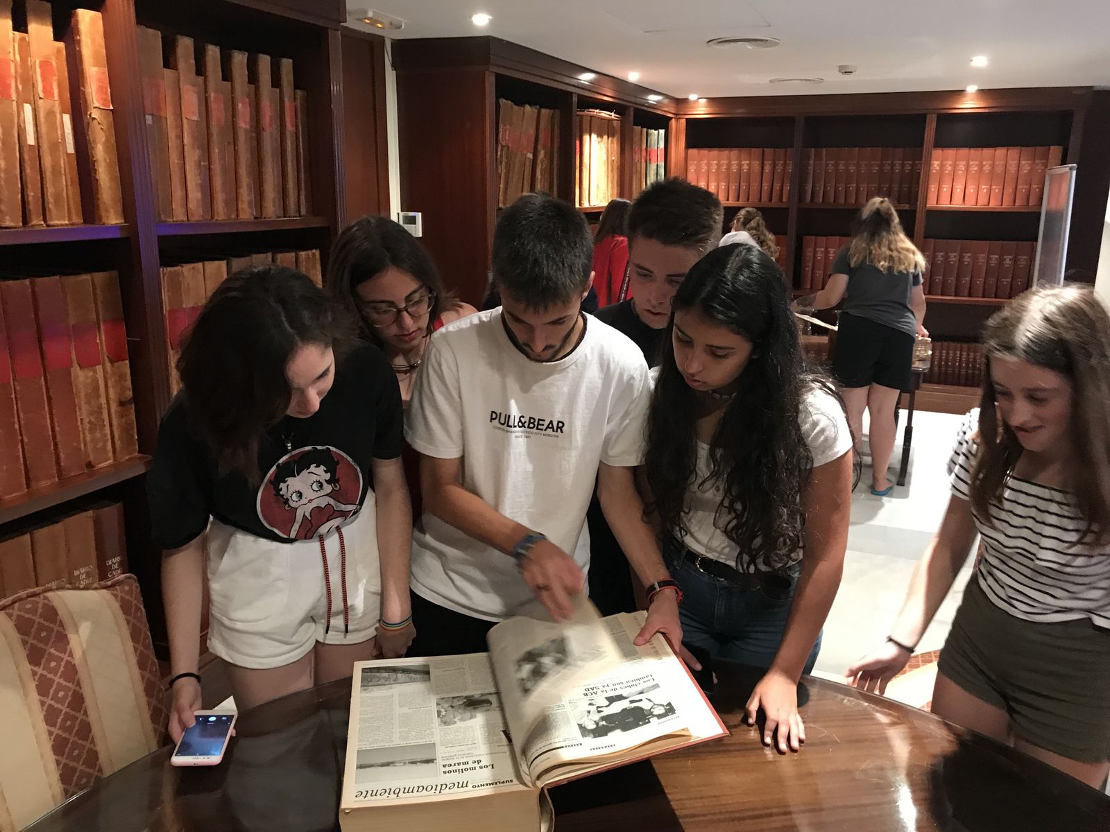 Visita del colegio Sancti Petri de San Fernando