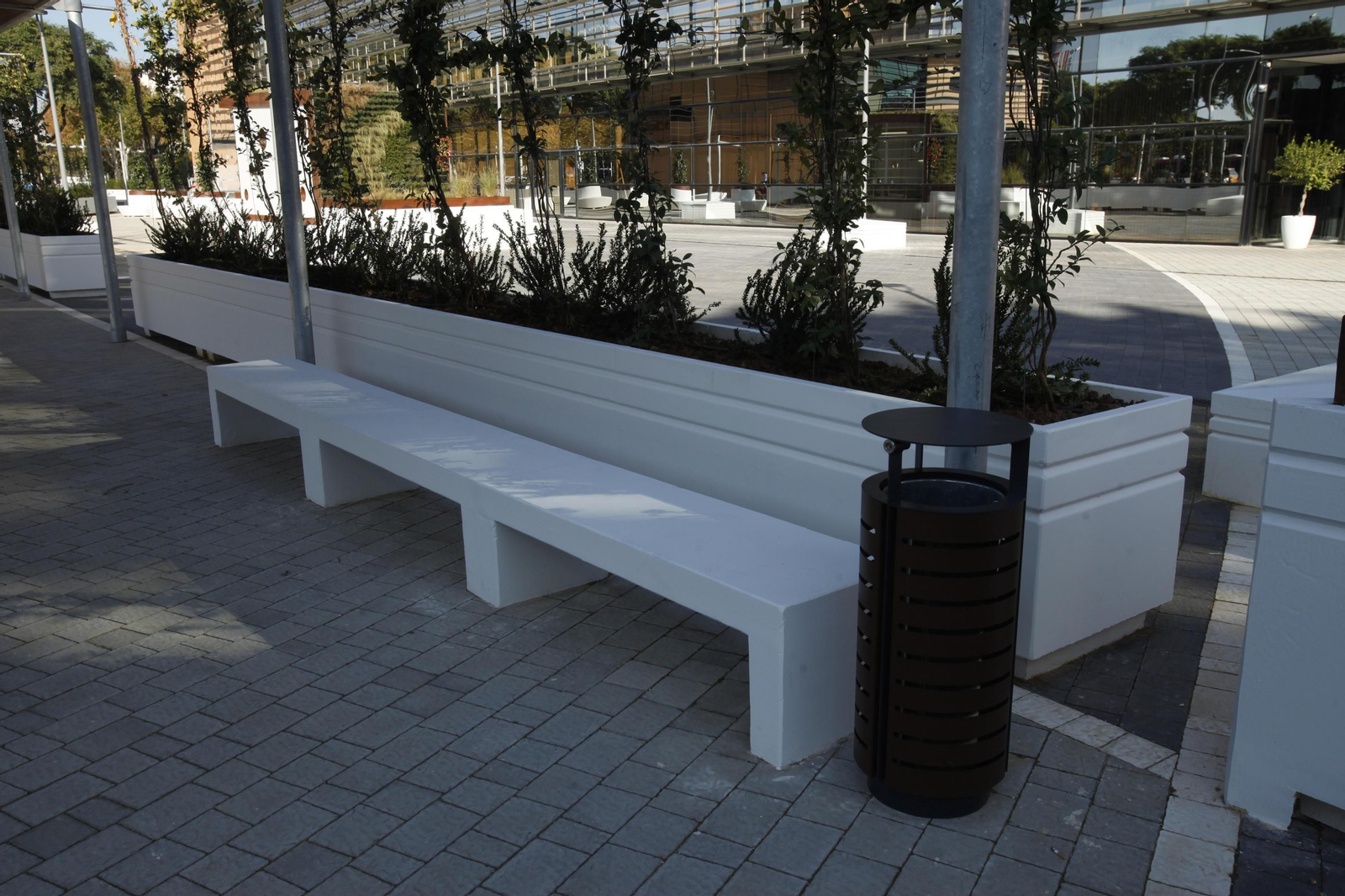 La reformada Plaza de Armas