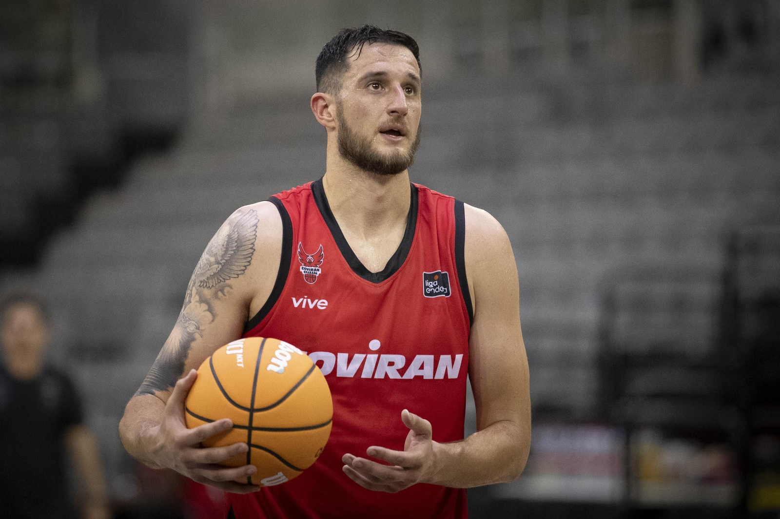 Las mejores imágenes del primer entrenamiento del Covirán Granada