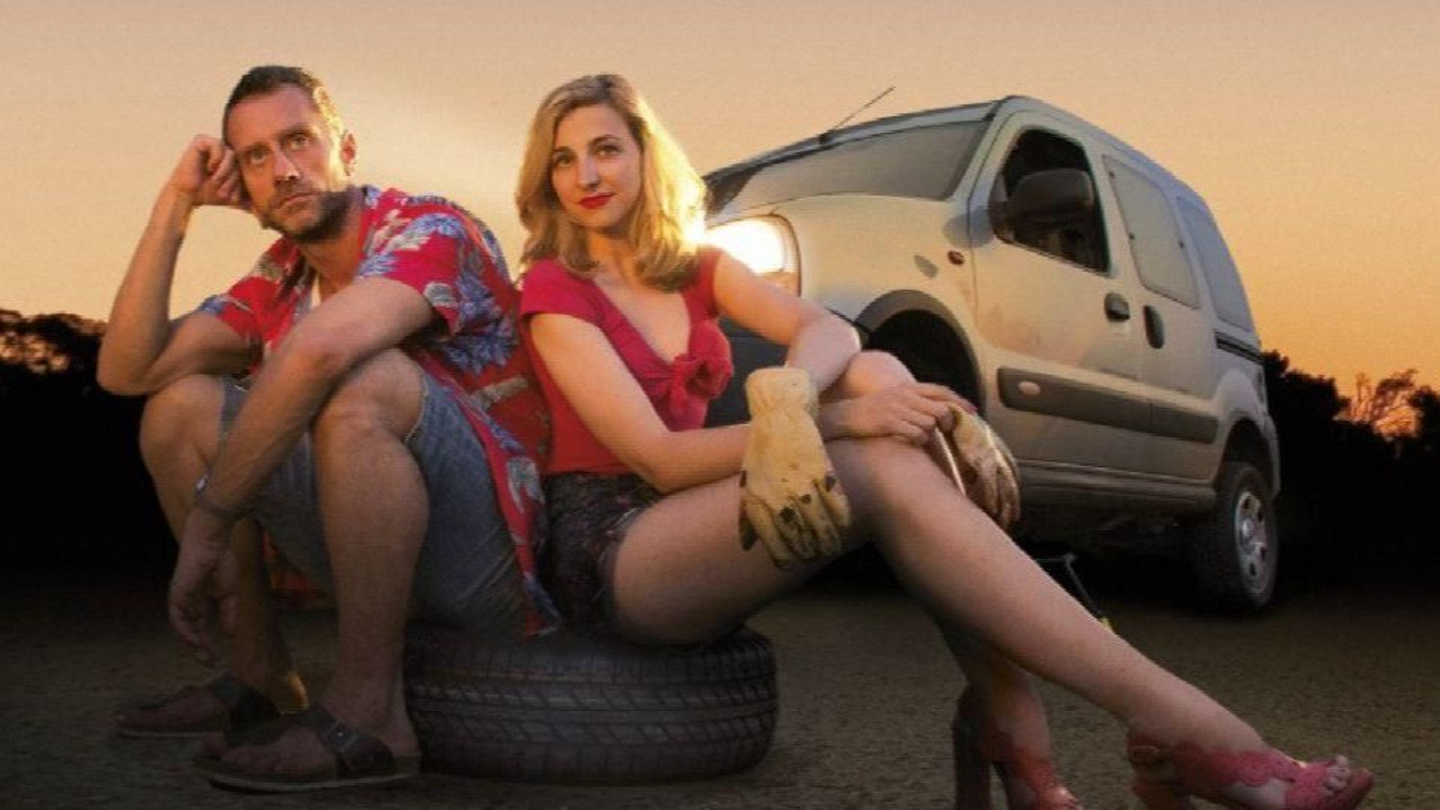 Detalle del cartel de esta comedia musical.