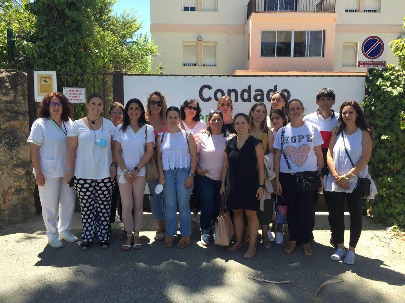 Imagen de archivo de un curso de atención sociosanitaria.