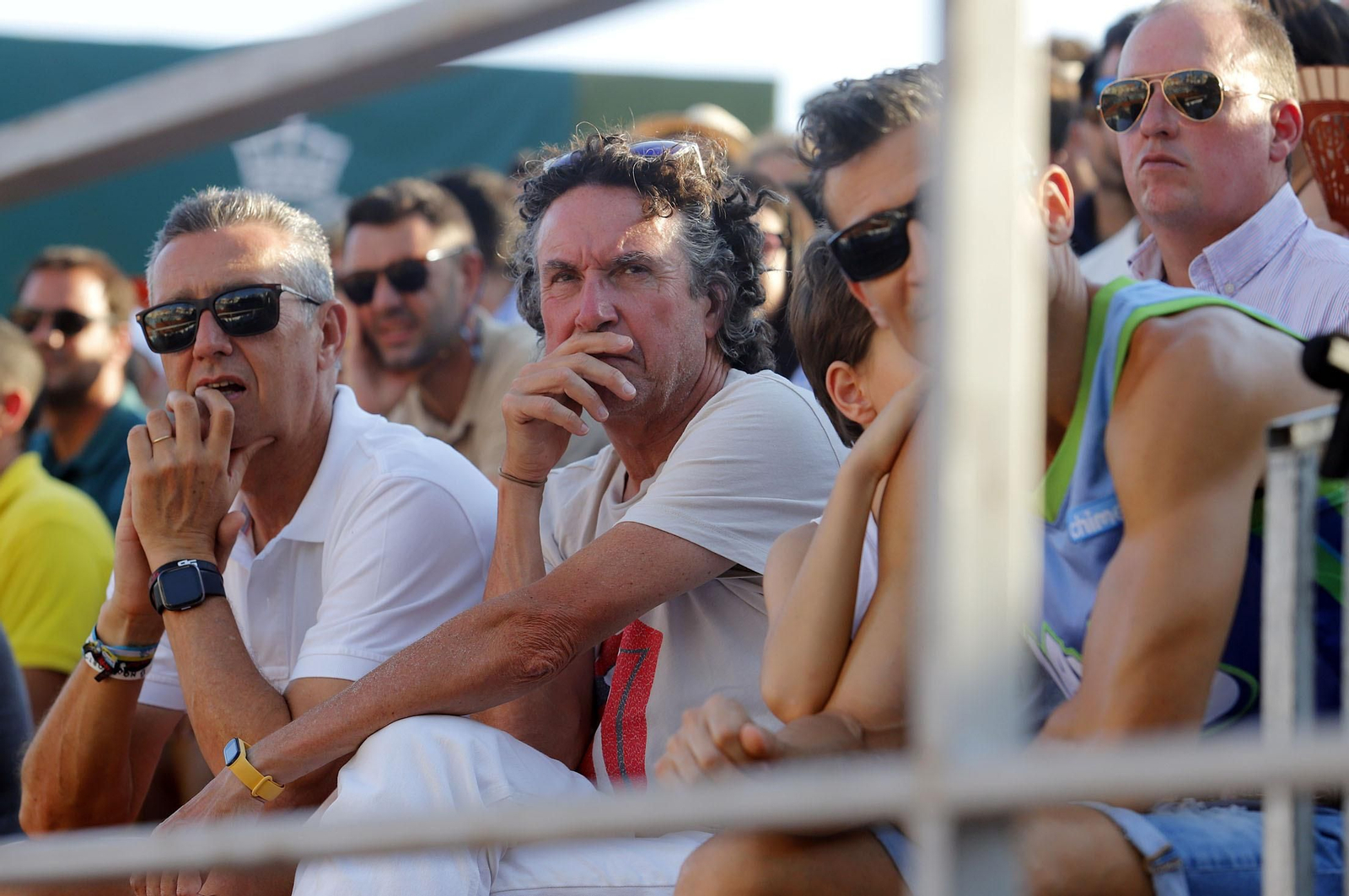Copa del Rey de Tenis. Imágenes del gran ambiente en las semifinales