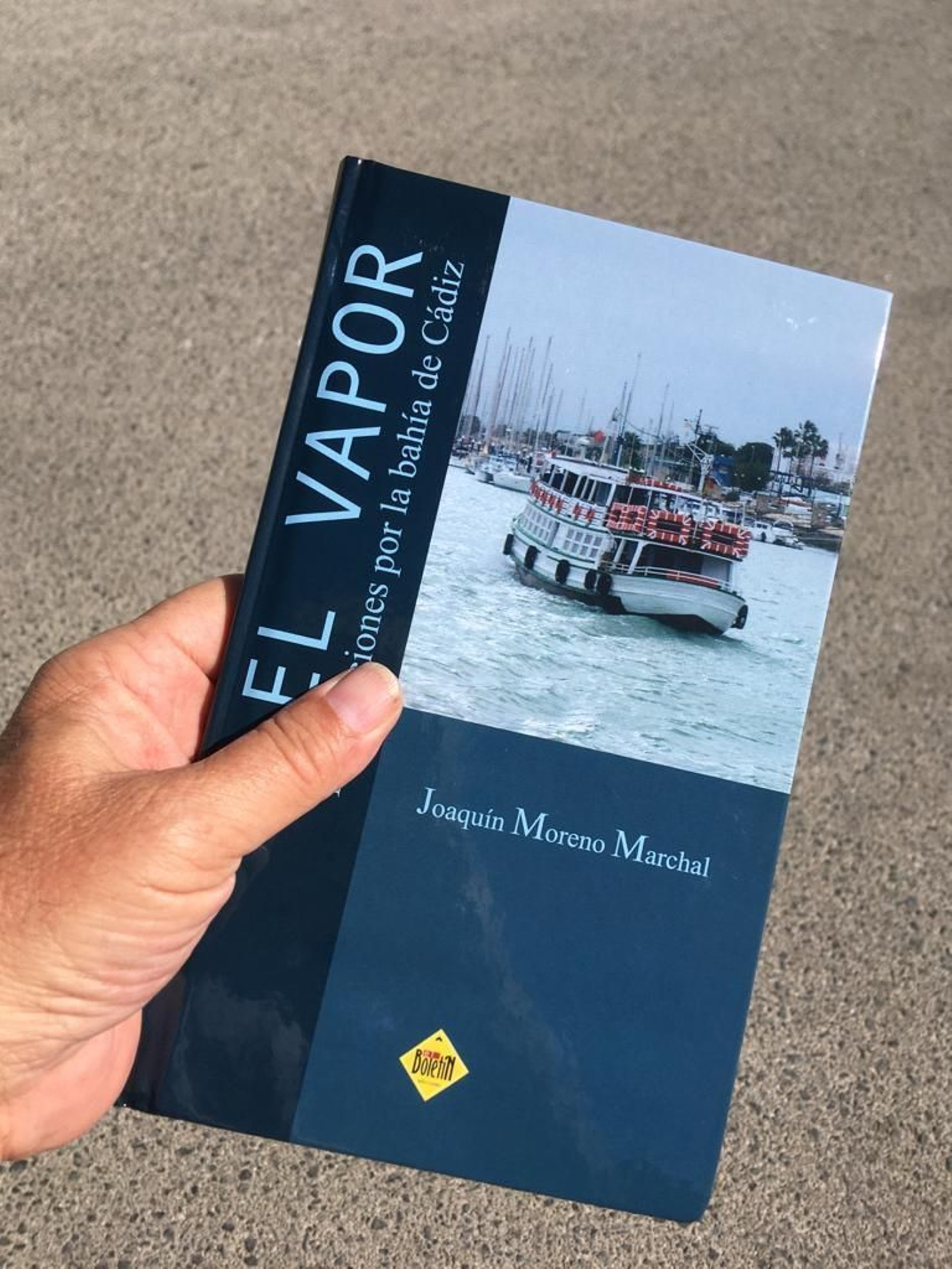 La portada del libro de Joaquín Moreno.