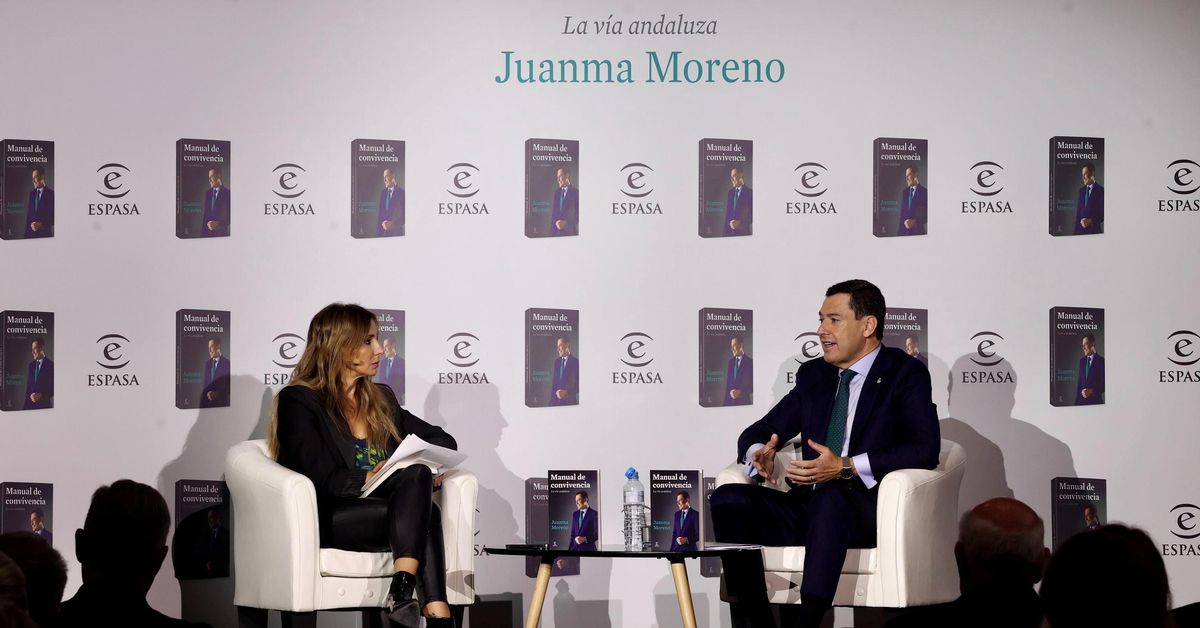 Juanma Moreno inicia el lunes una gira con su libro por las ocho ...