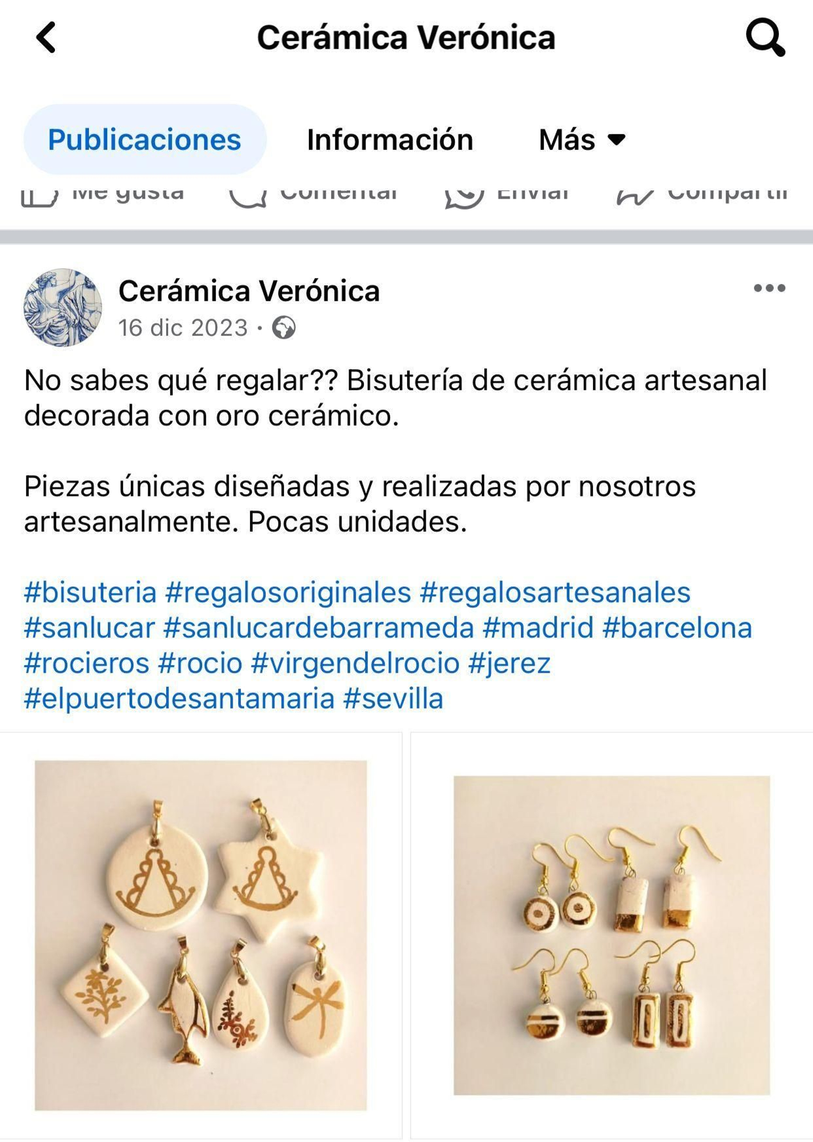 Cerámica Verónica.