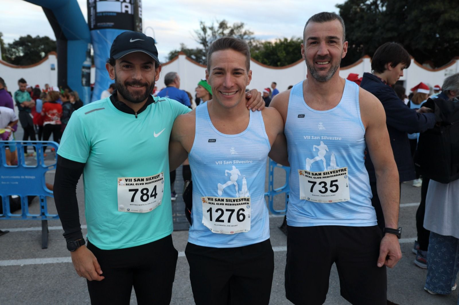 Las fotos de la San Silvestre del Real Club Mediterráneo en Málaga