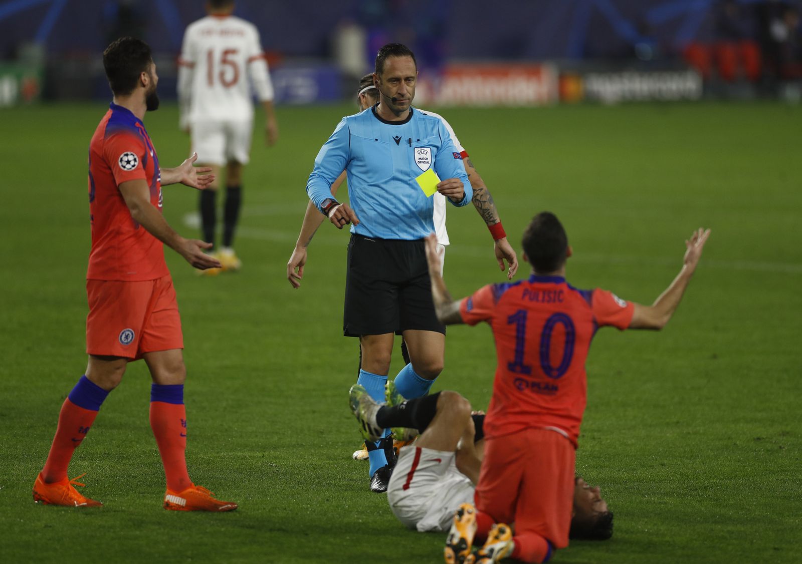 Las imágenes del Sevilla-Chelsea
