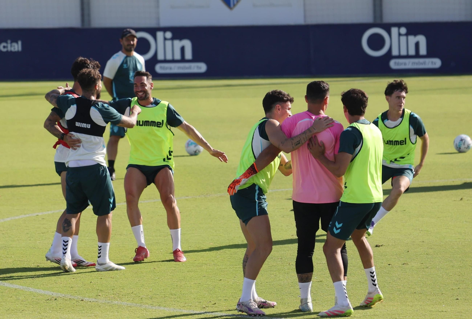 El Málaga CF se muda a la Ciudad Deportiva sin Eneko Jauregi