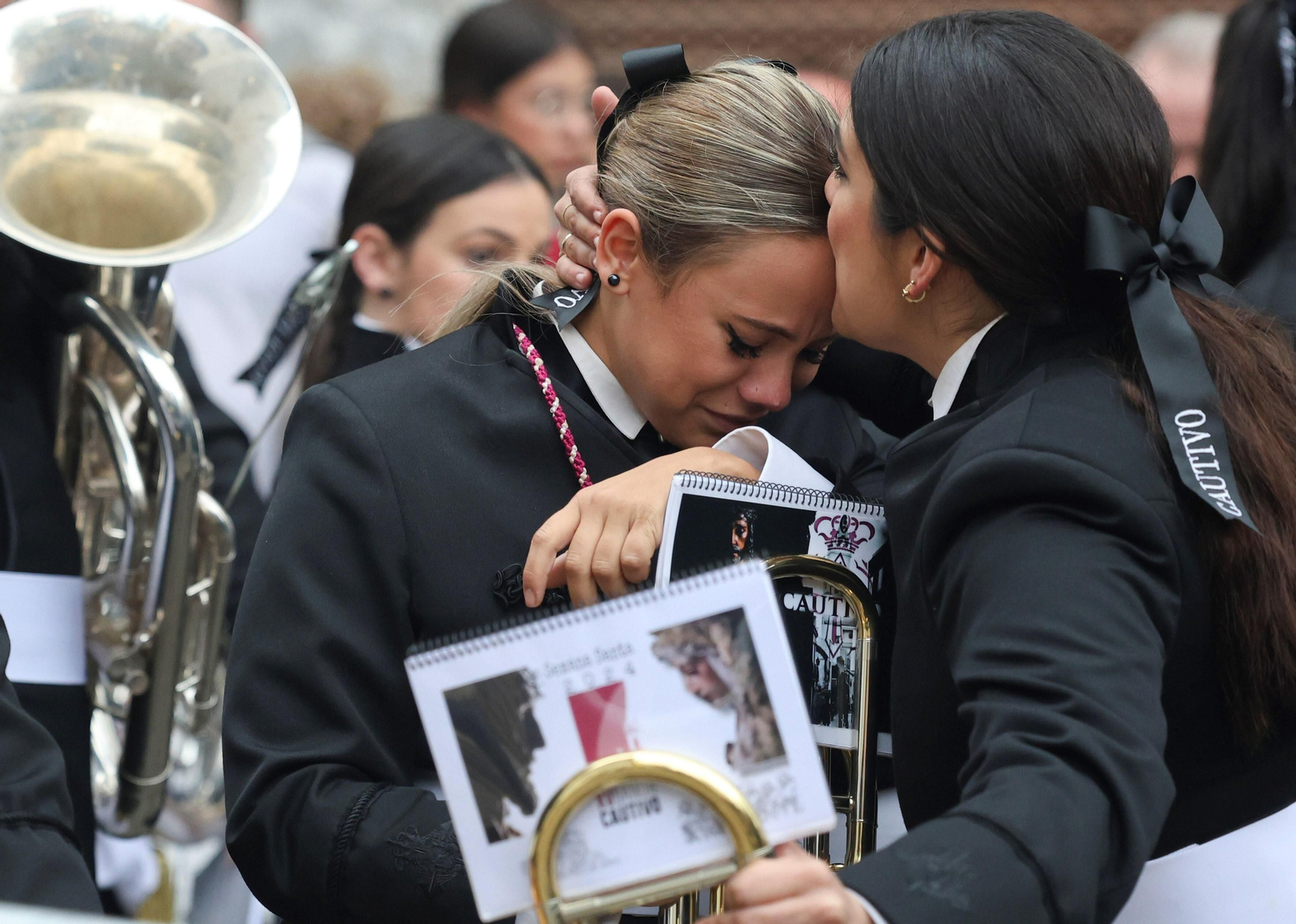 El Cautivo en el Lunes Santo en Málaga, en fotos