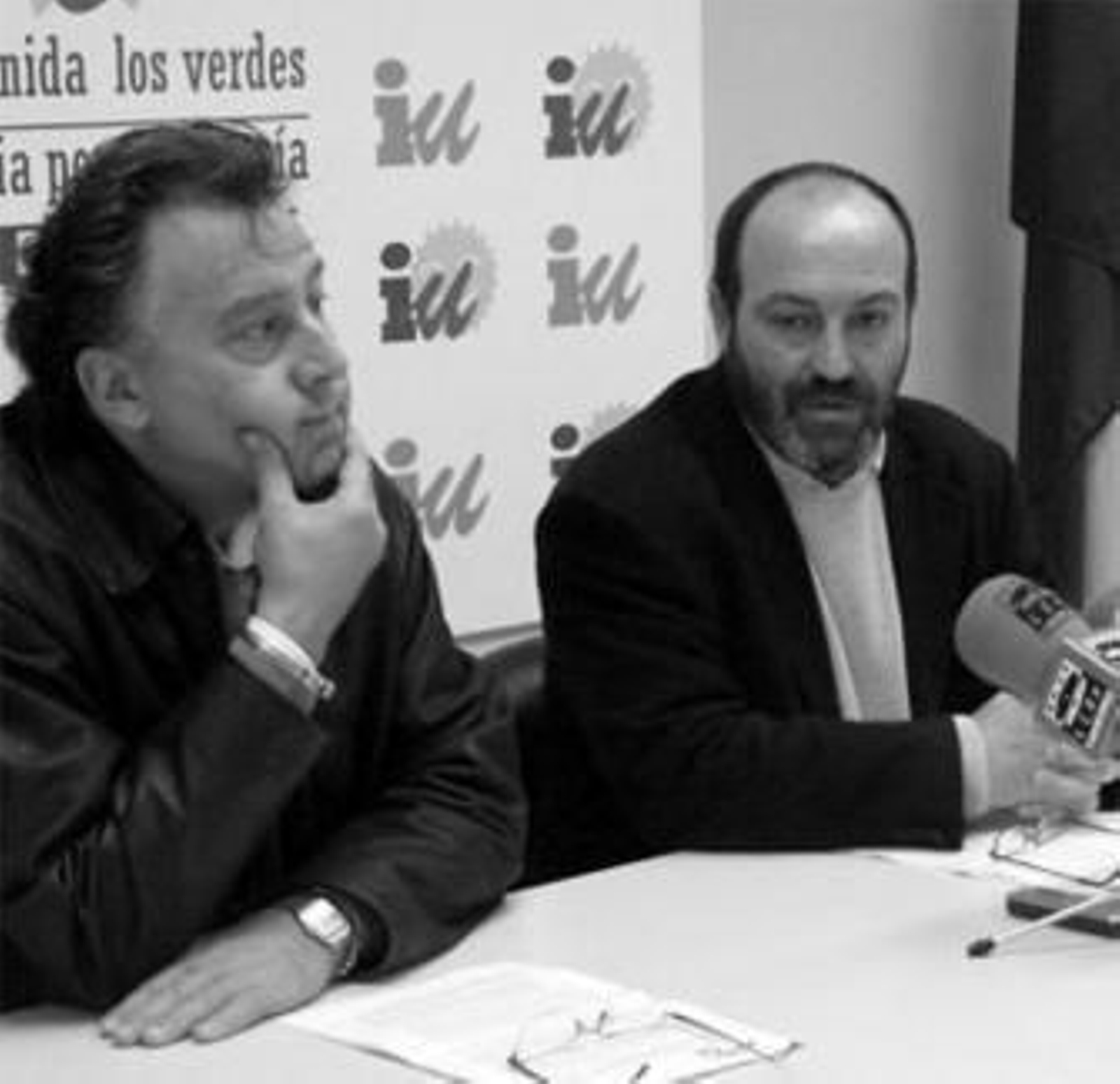 Eduardo Pérez Luján -izquierda- y Pedro Jiménez.