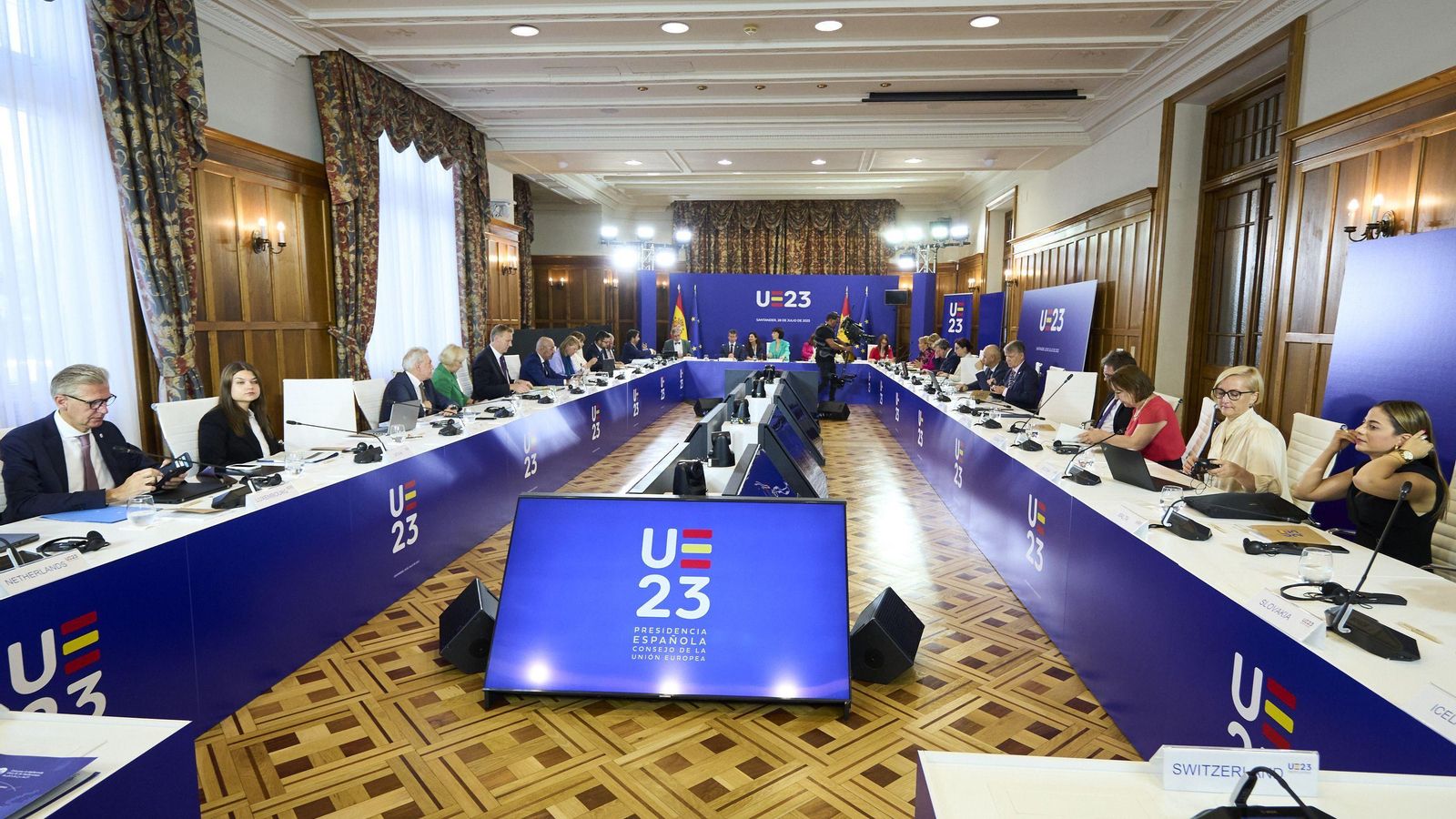 Imagen de la reunión informal de ministros de Ciencia de la UE en Santander