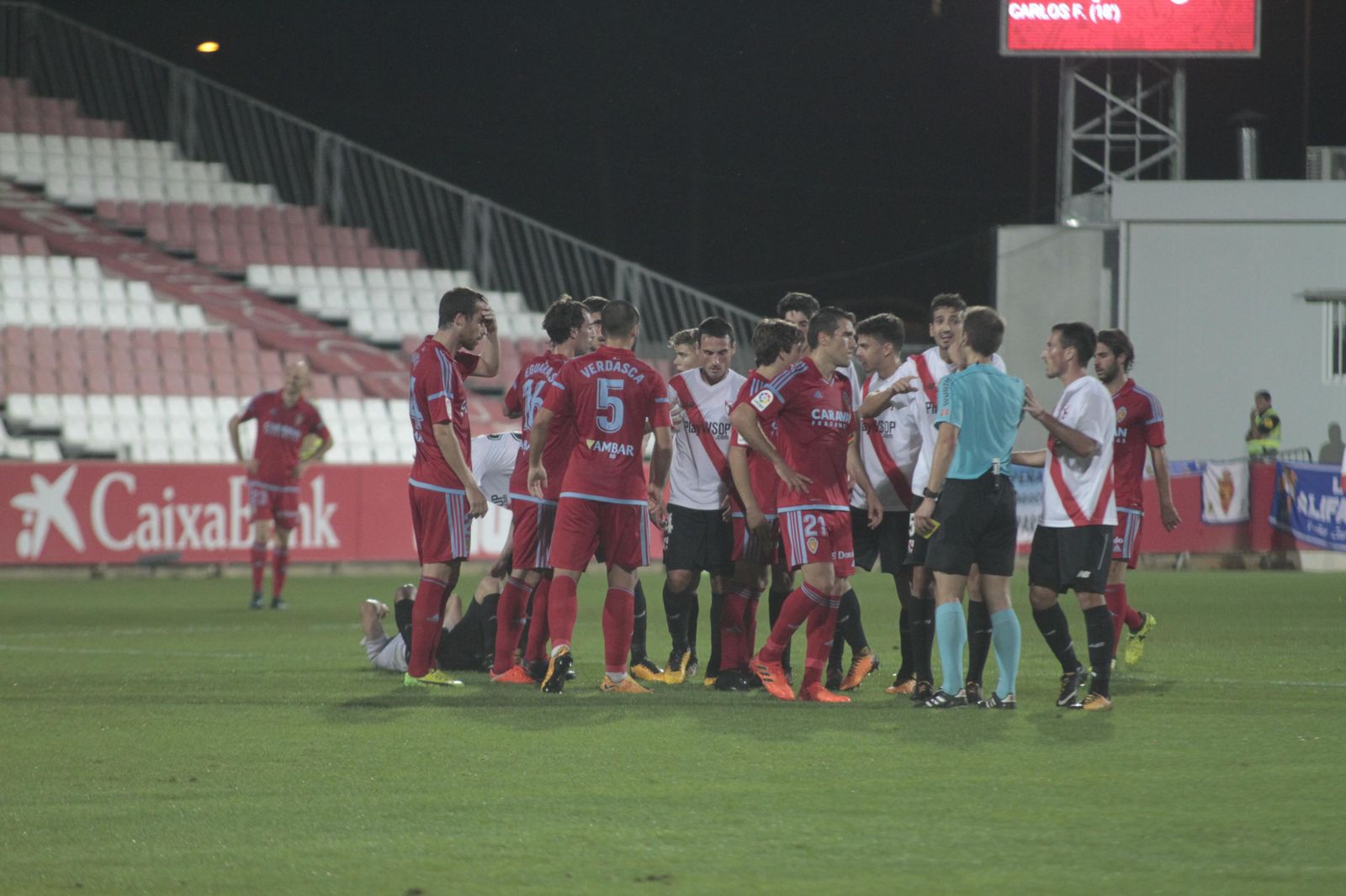 Las imágenes del Sevilla Atlético-Zaragoza