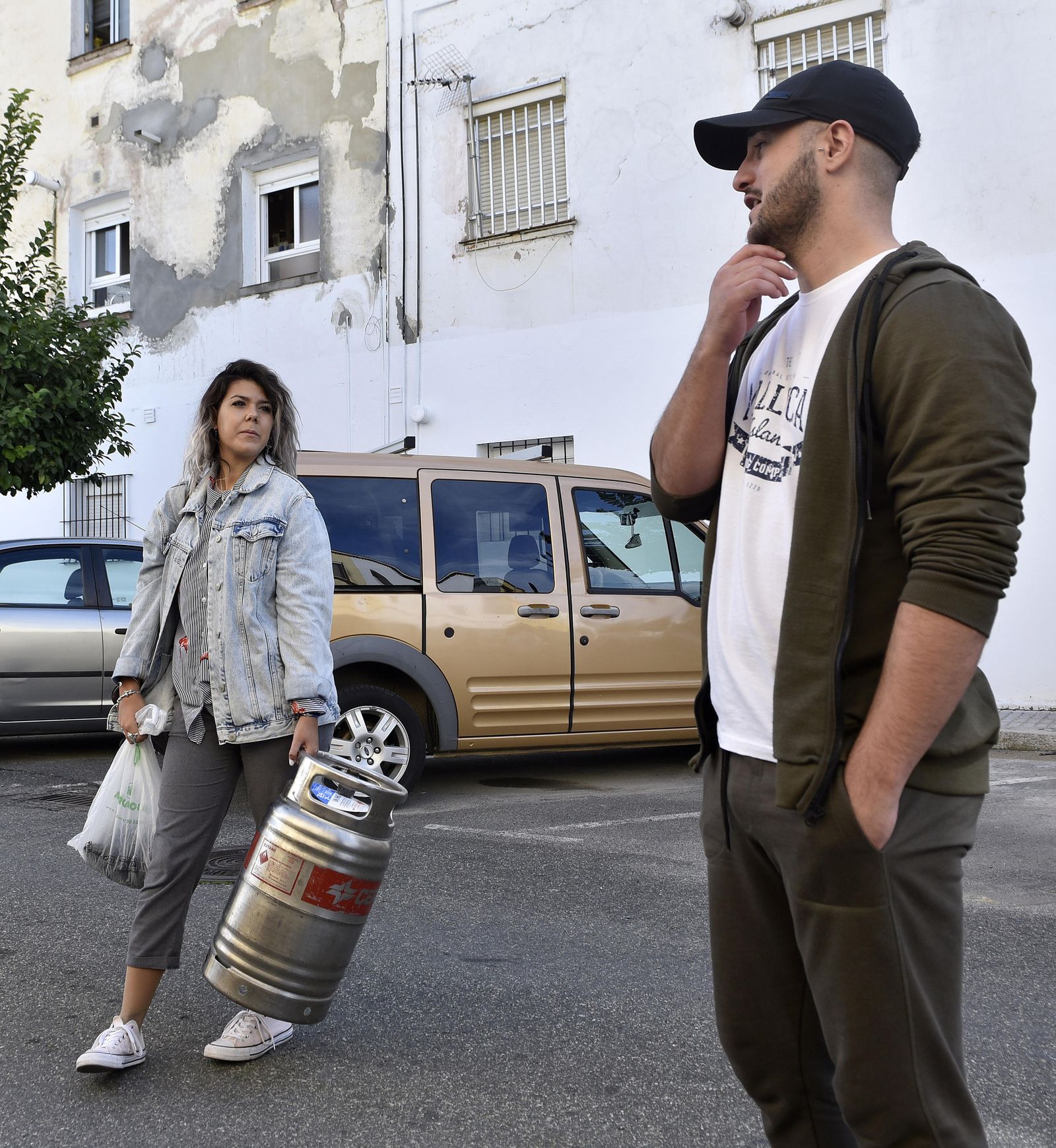La barriada de El Monumento, en imágenes
