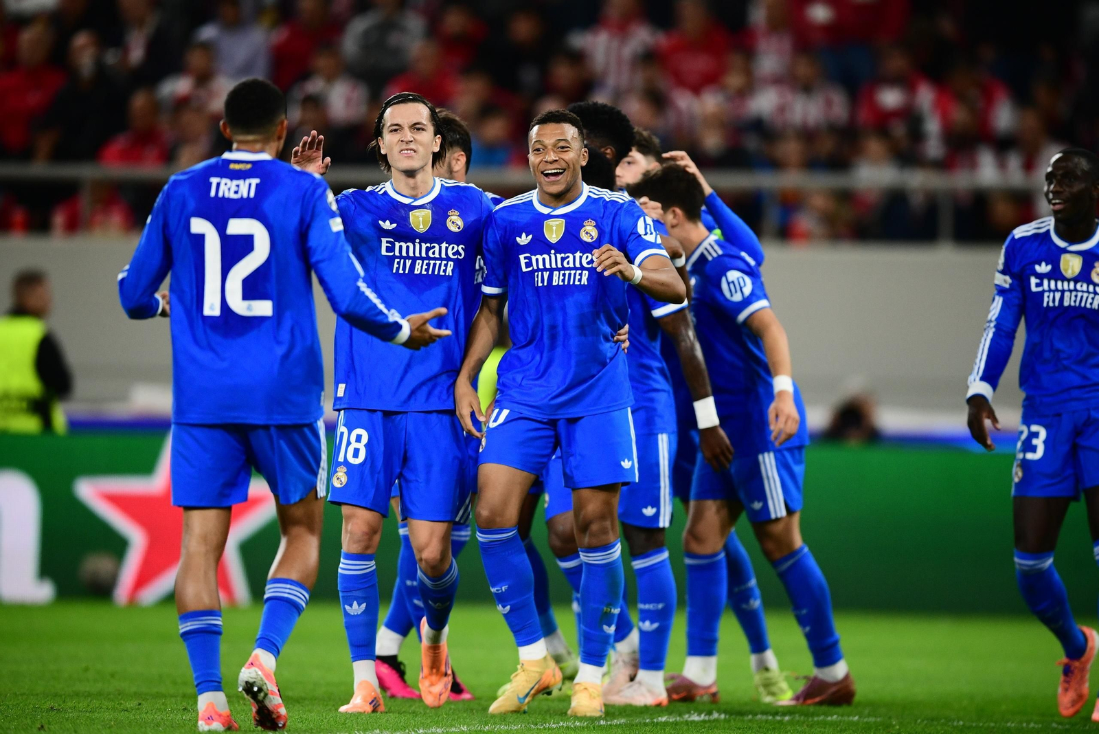 Las imágenes del Olympiacos-Real Madrid