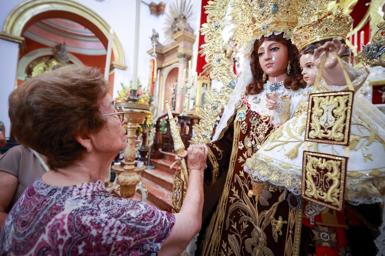 Besamanos a la Virgen del Carmen, Patrona de San Fernando