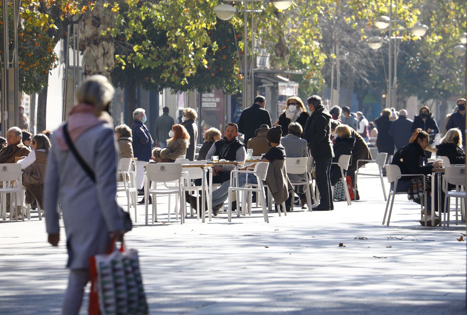 Ambiente en la calle en Córdoba.