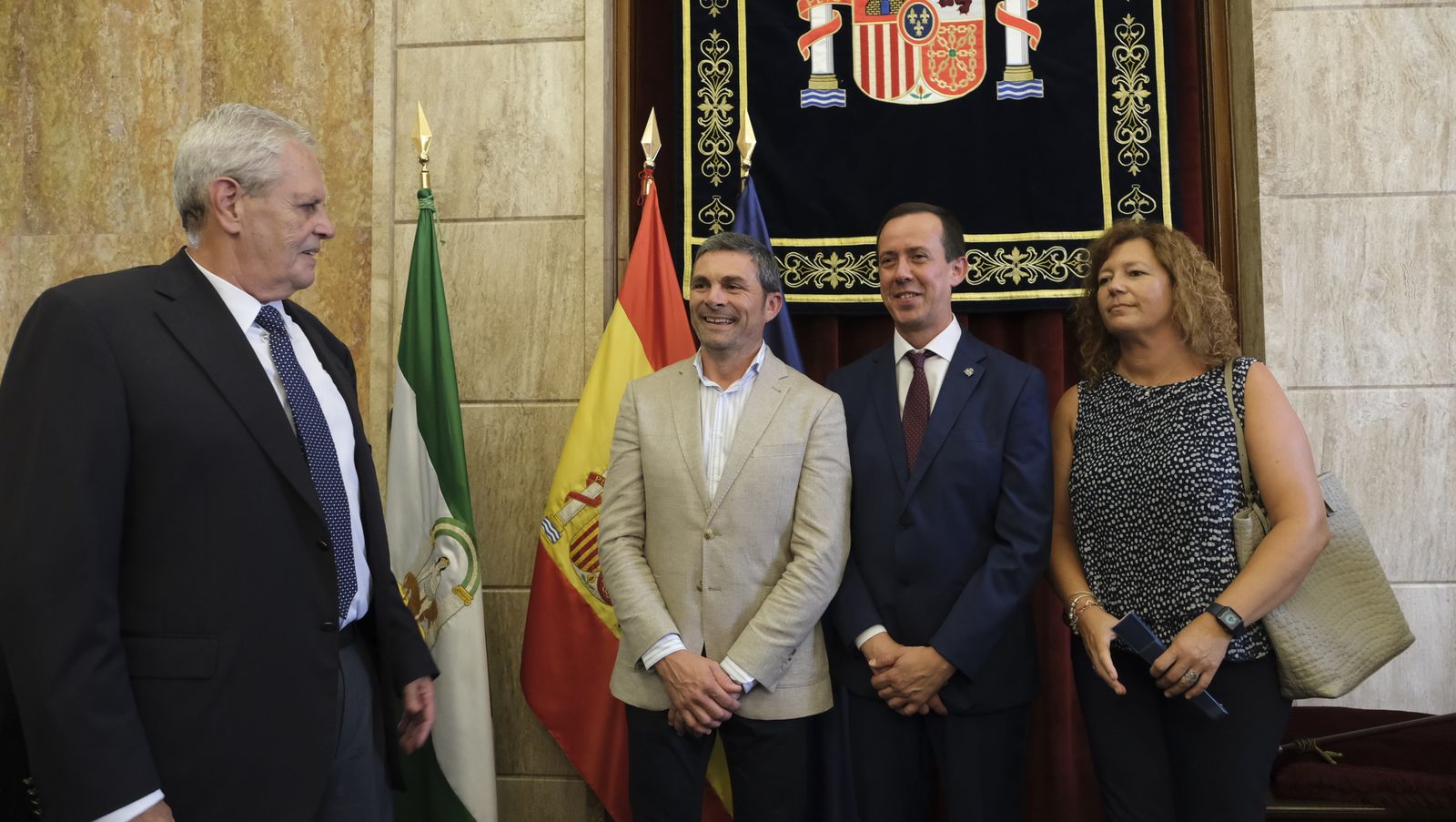 Imágenes de José María Martín como nuevo Subdelegado del Gobierno en Almería