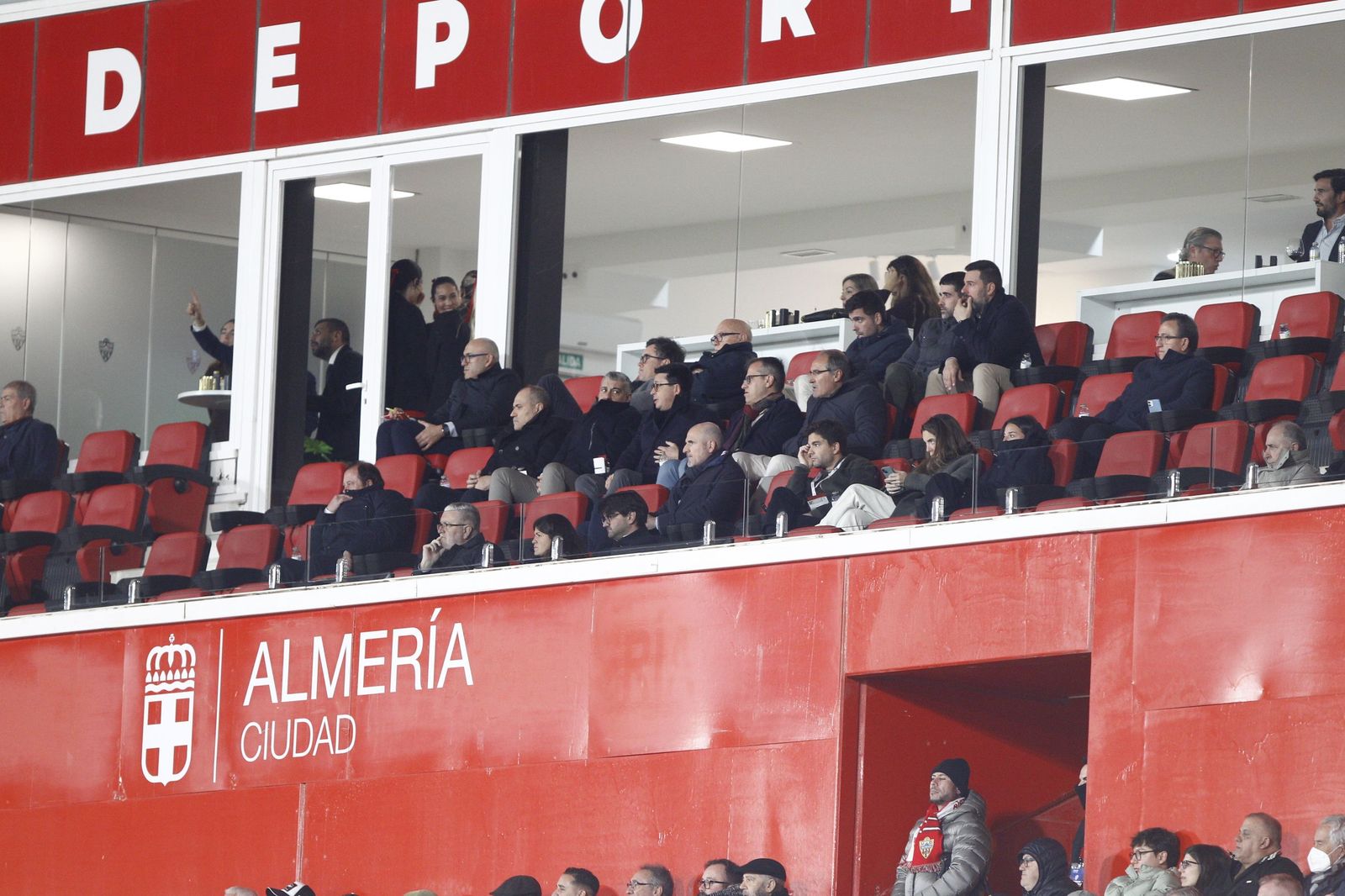 Las fotos del partido U.D. Almería - Deportivo de La Coruña