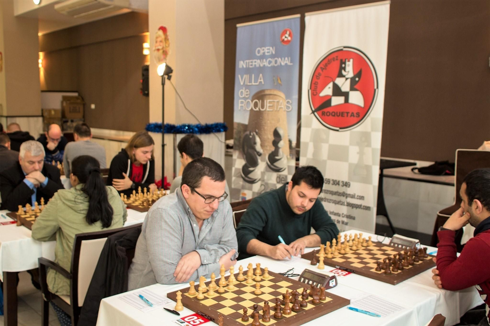 El Open está reuniendo a grandes maestros de esta disciplina.