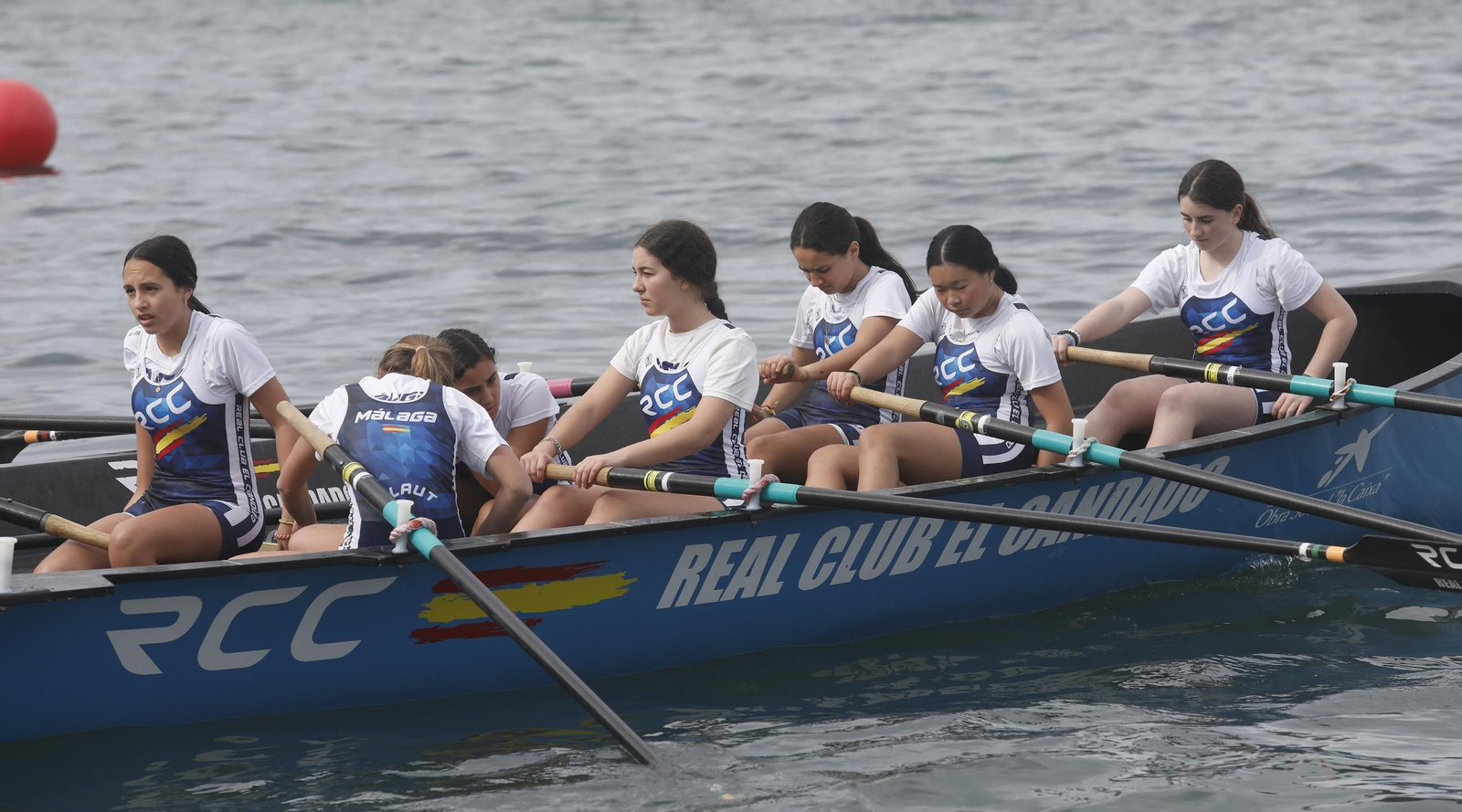 Las fotos de la tercera prueba de la Liga Andaluza de remo en banco fijo, celebrada en La Línea