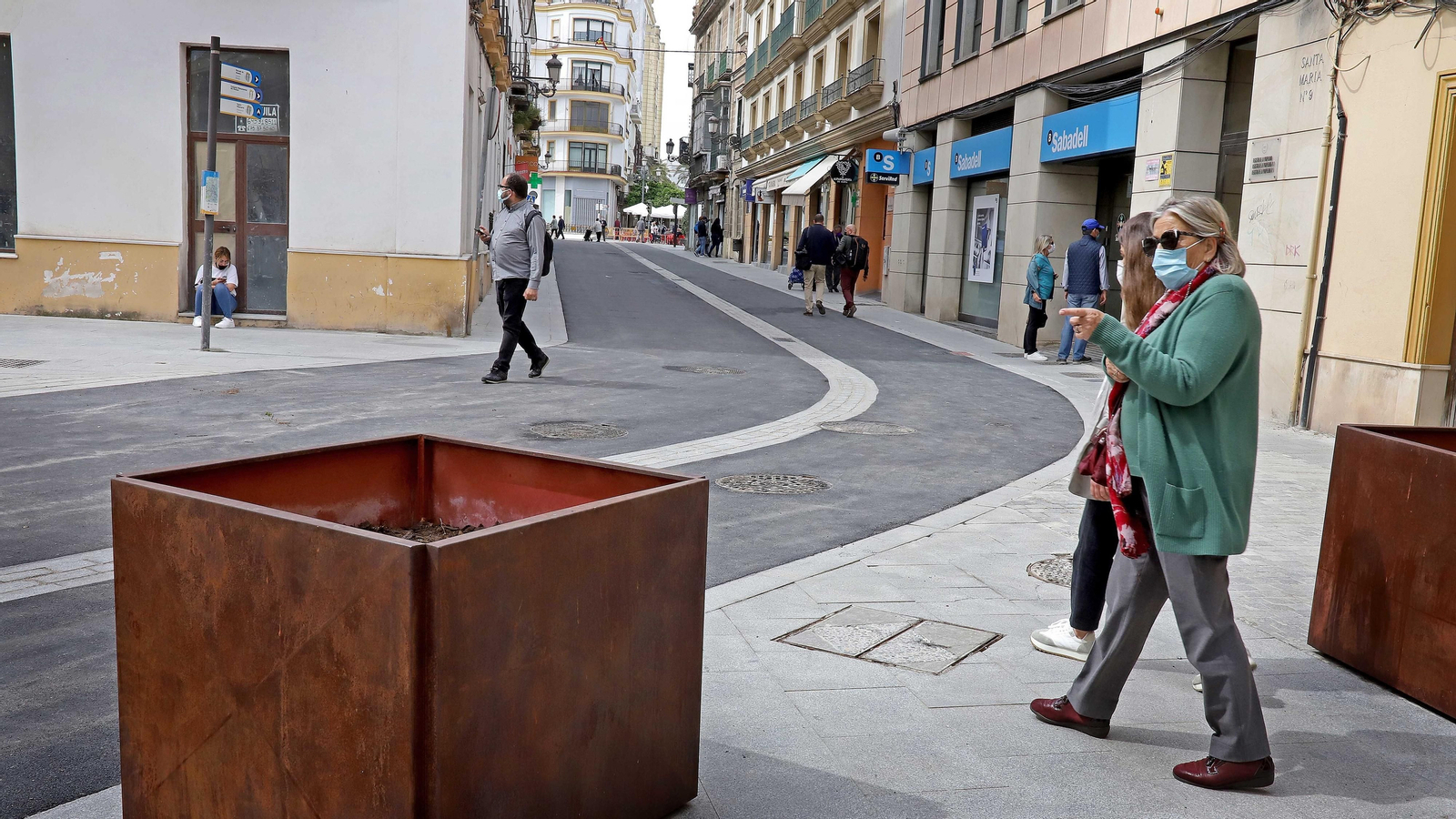 La reurbanización de Corredera, plaza Esteve y Santa María provocó el enfrentamiento entre Junta y Ayuntamiento.