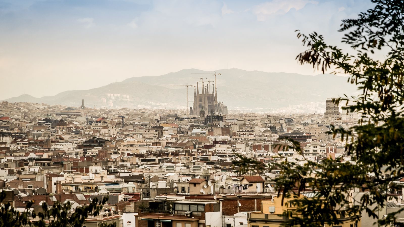 Vistas de Barcelona.