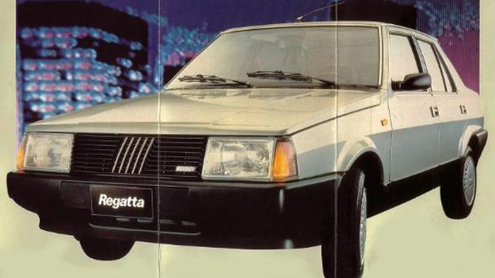 Cartel del Fiat Regatta