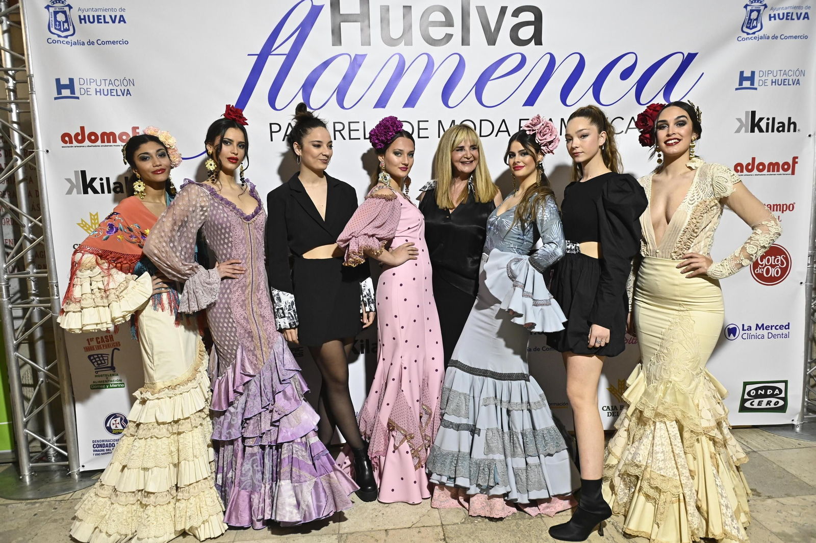 El desfile de Aurora Gaviño en Pasarela Huelva Flamenca 2022, todas las fotos