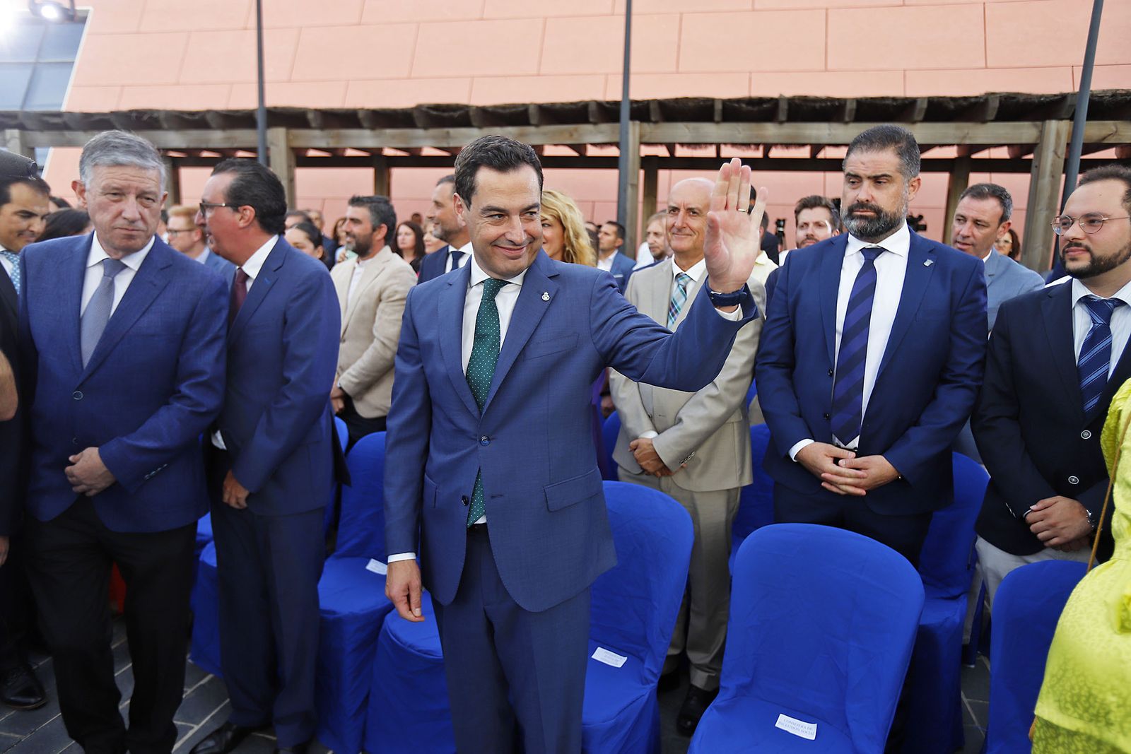 Imágenes de la constitución de la Diputación de Huelva